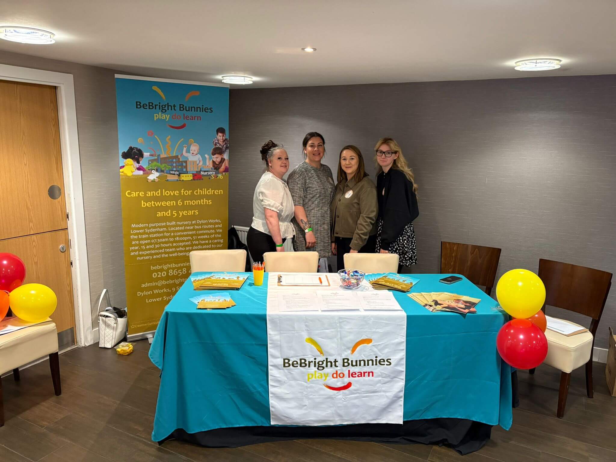 Be Bright Project Ltd at our event in London (Selhurst Park)
