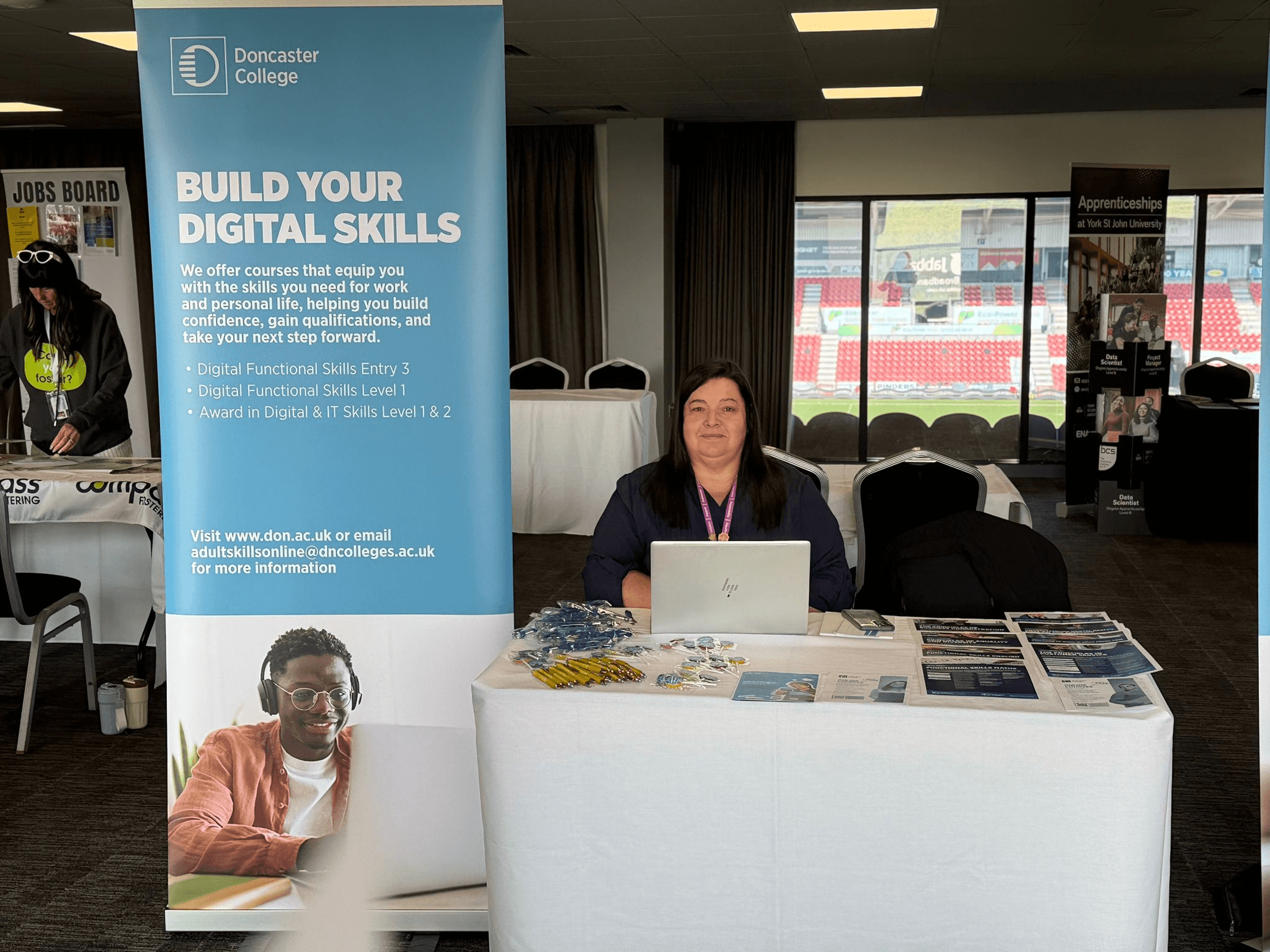 Doncaster College at our event in Doncaster