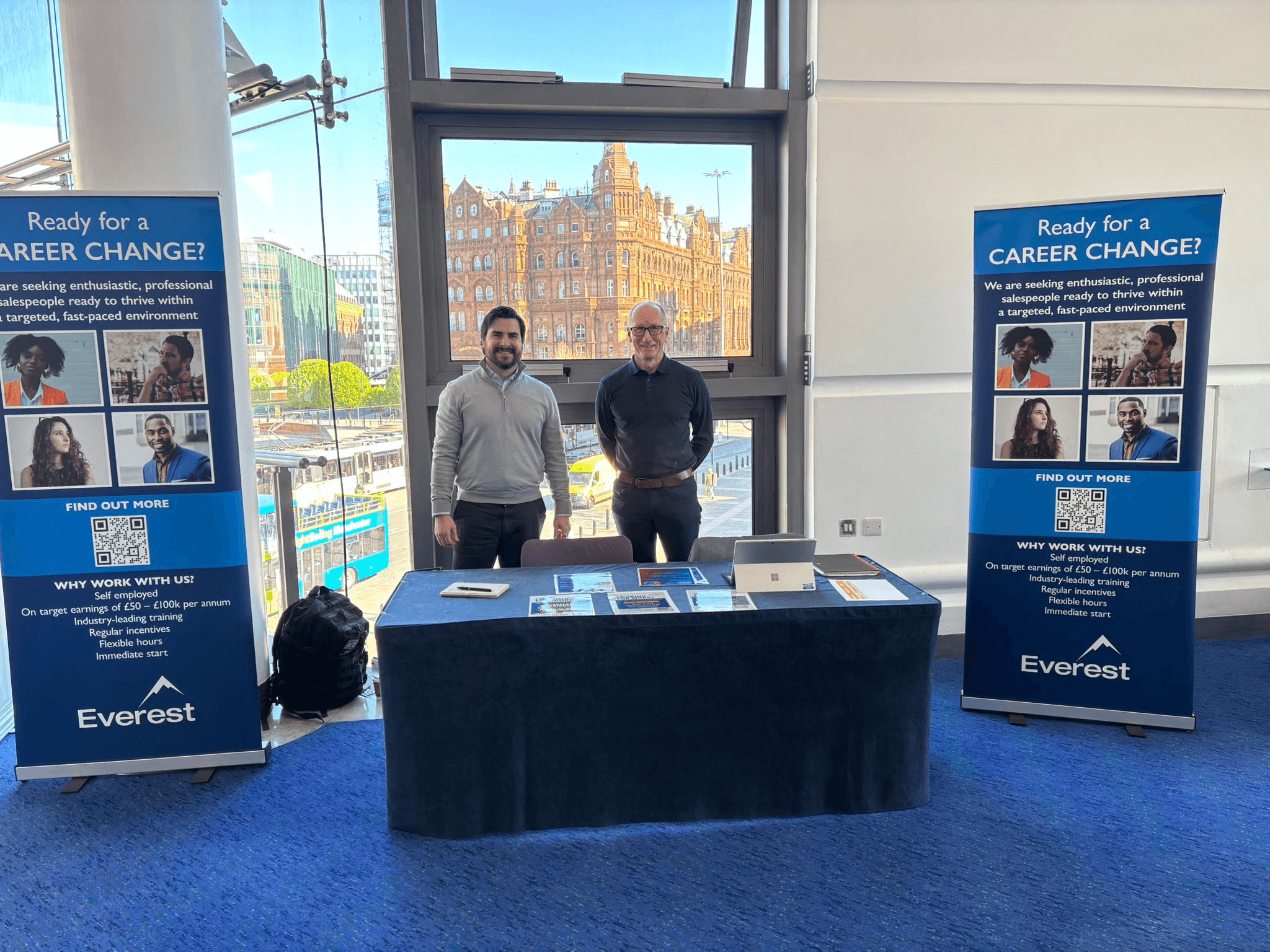 Everest at our event in Manchester