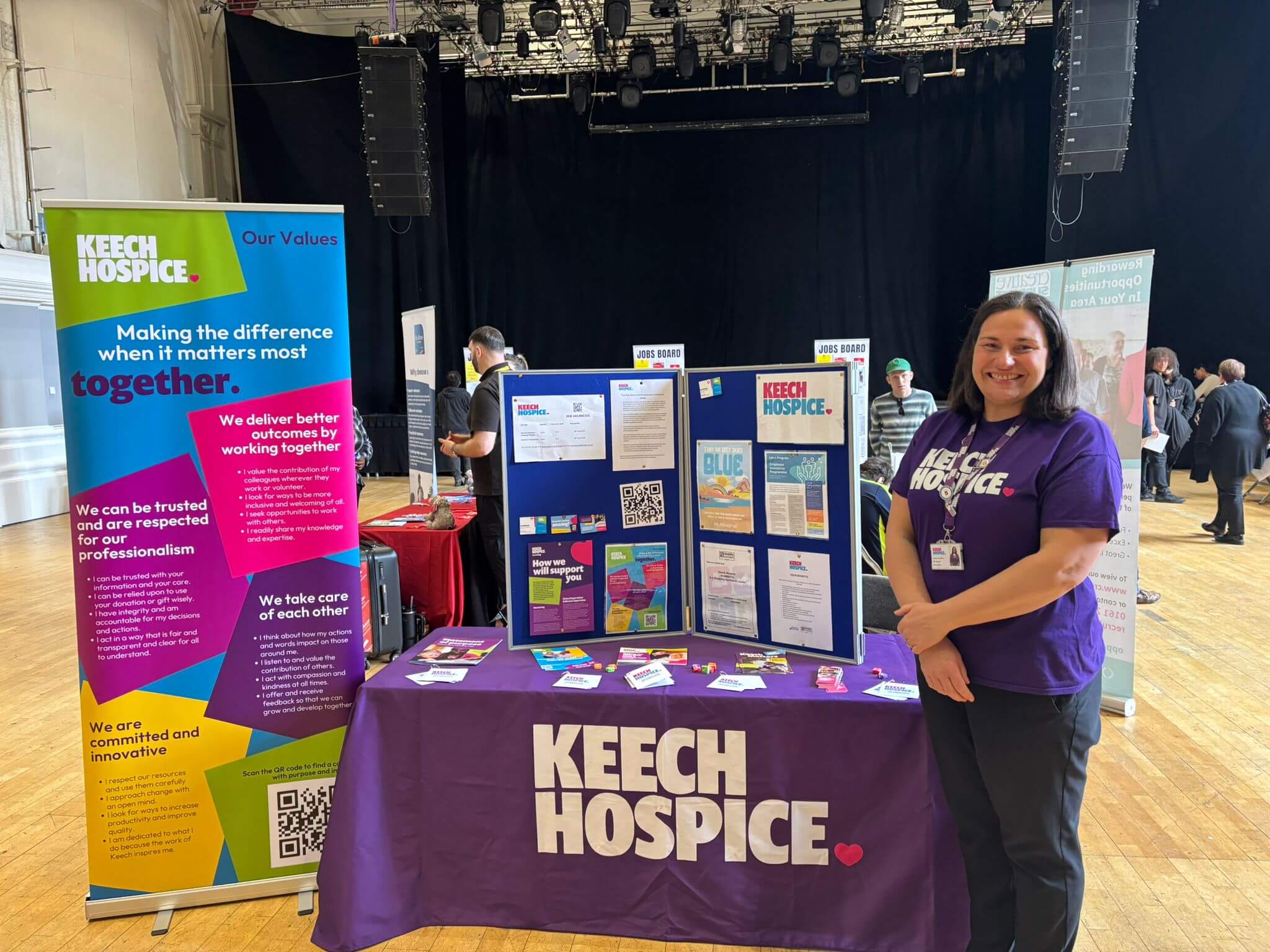 Keech Hospice at our event in Bedford