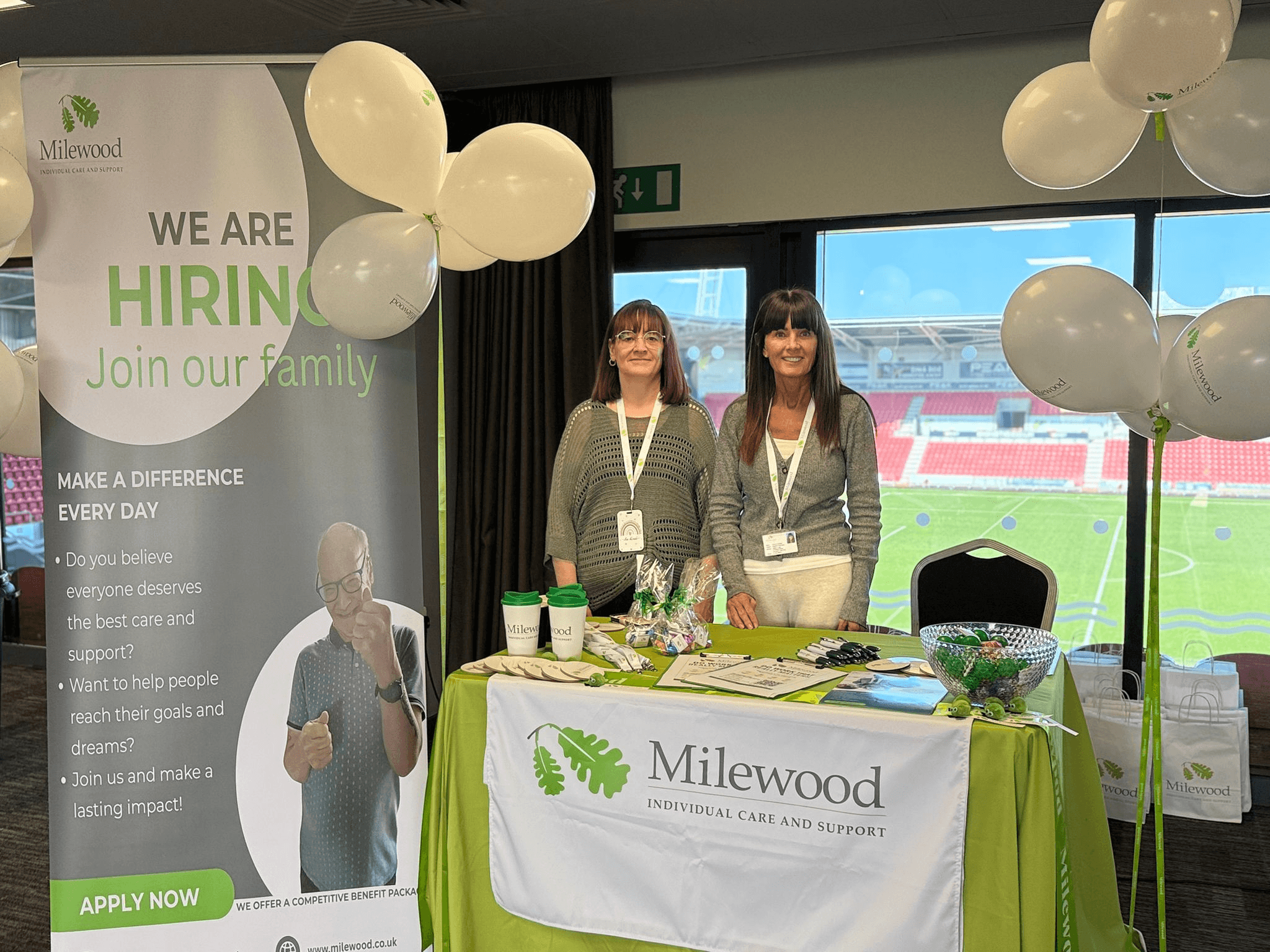 Milewood at our event in Doncaster