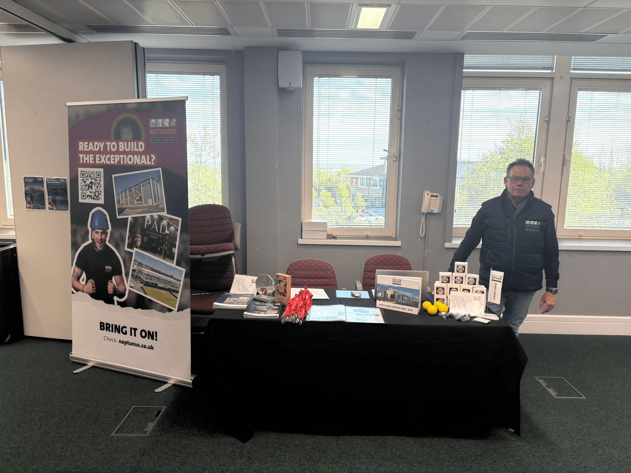 Neptunus at our event in Milton Keynes