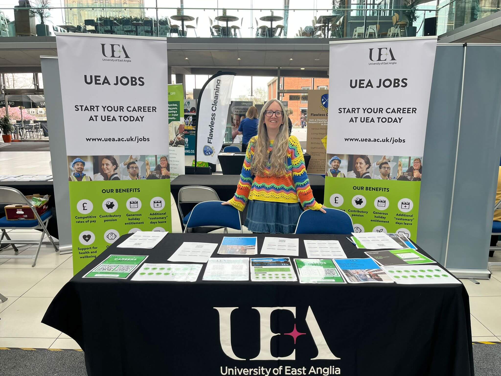 UEA at our event in Norwich