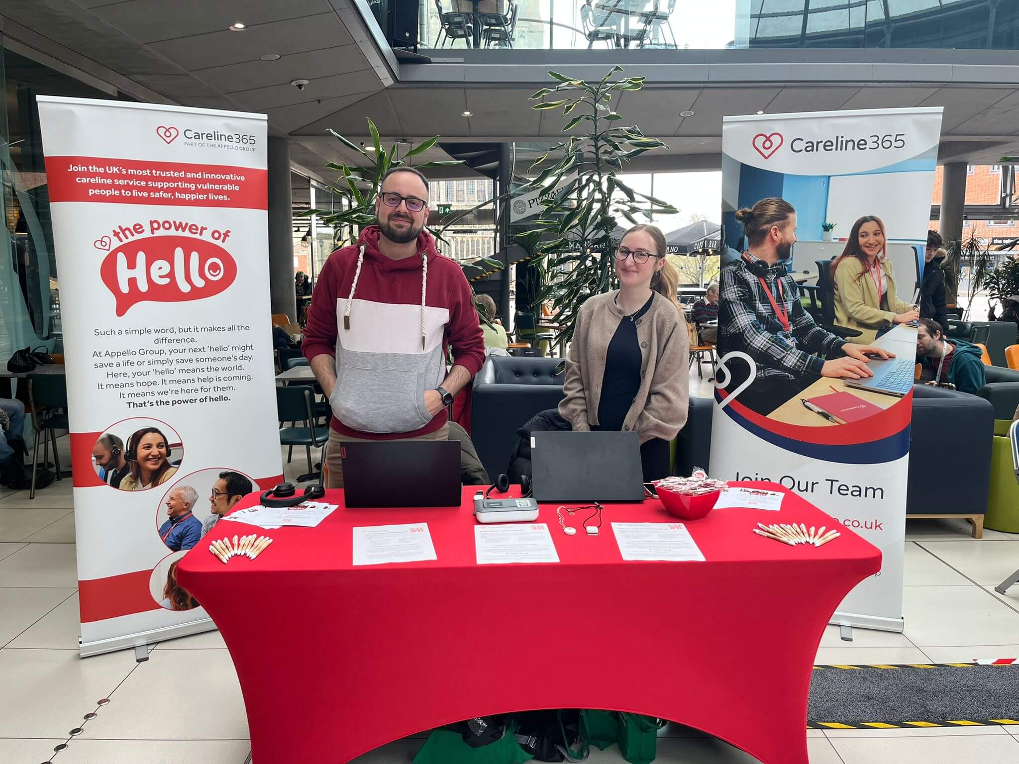 Careline 365 at our event in Norwich