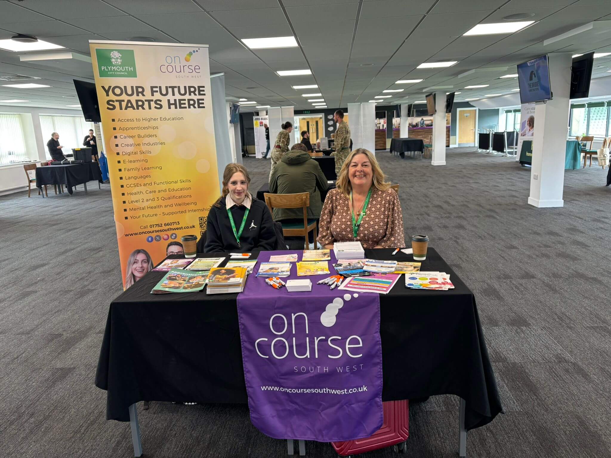 Plymouth City Council at our event in Plymouth