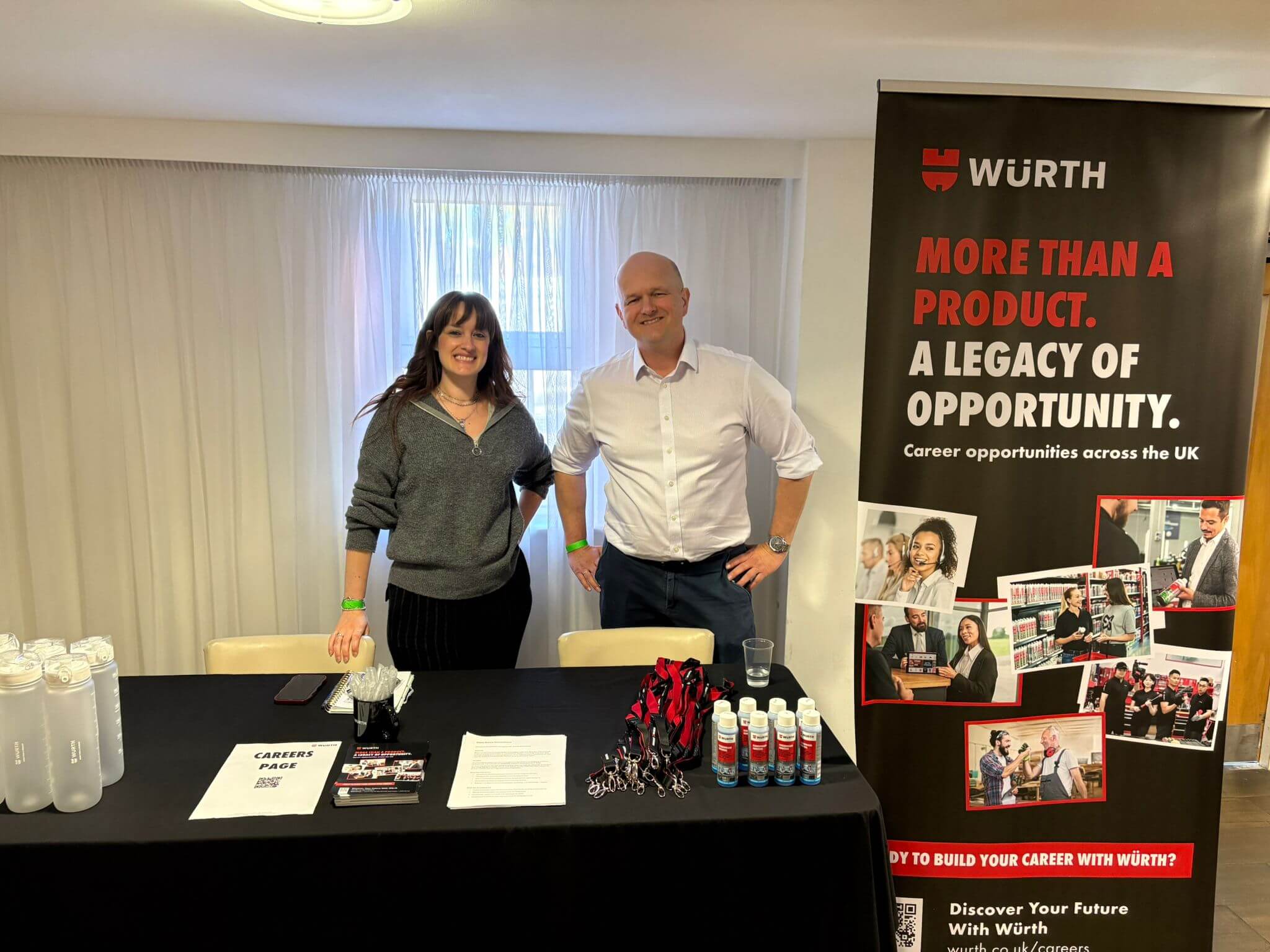 Wurth UK at our event in London (Selhurst Park)