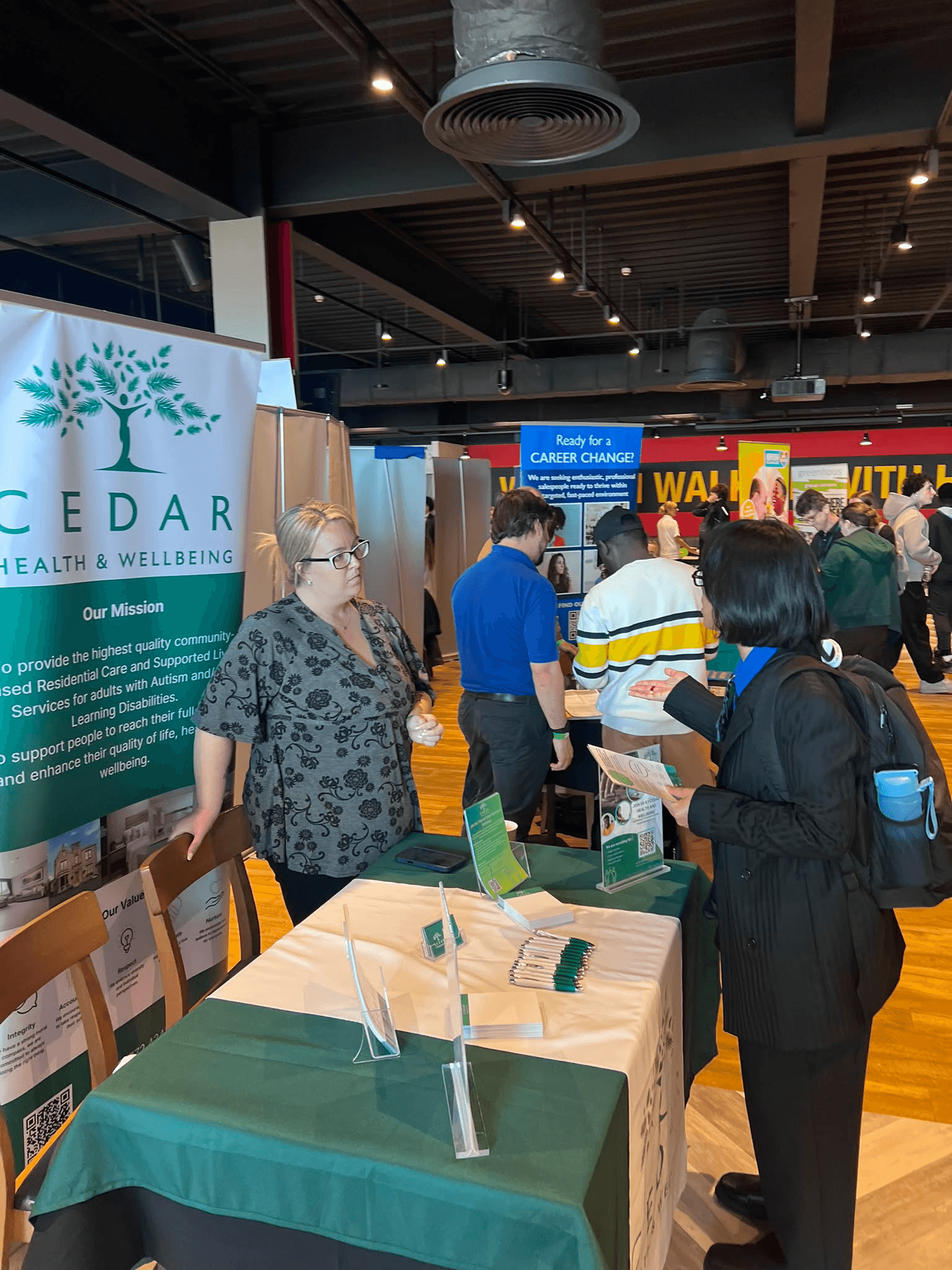 Cedar Health and Wellbeing at our event in Liverpool