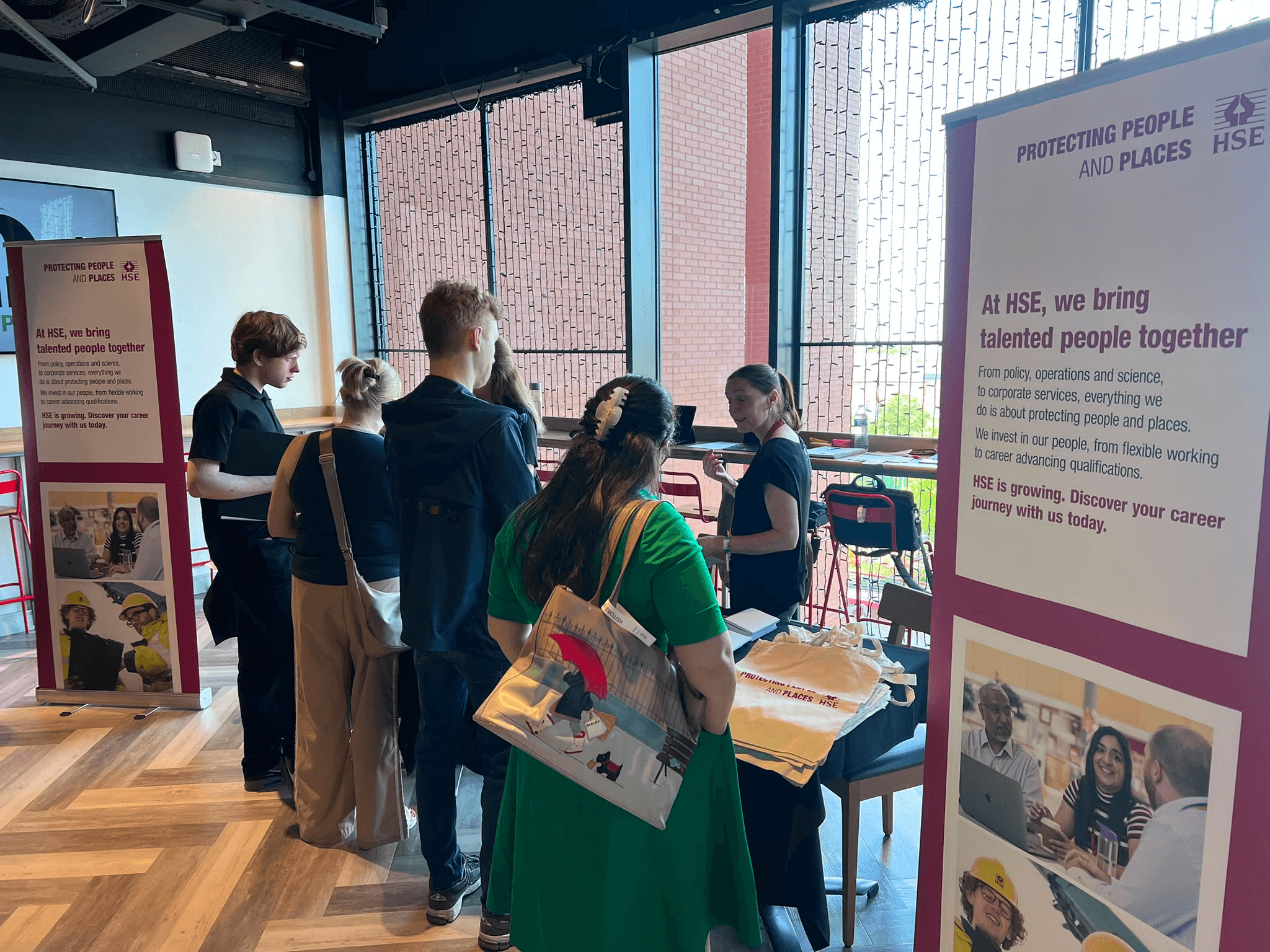 Health & Safety Executive at our event in Liverpool