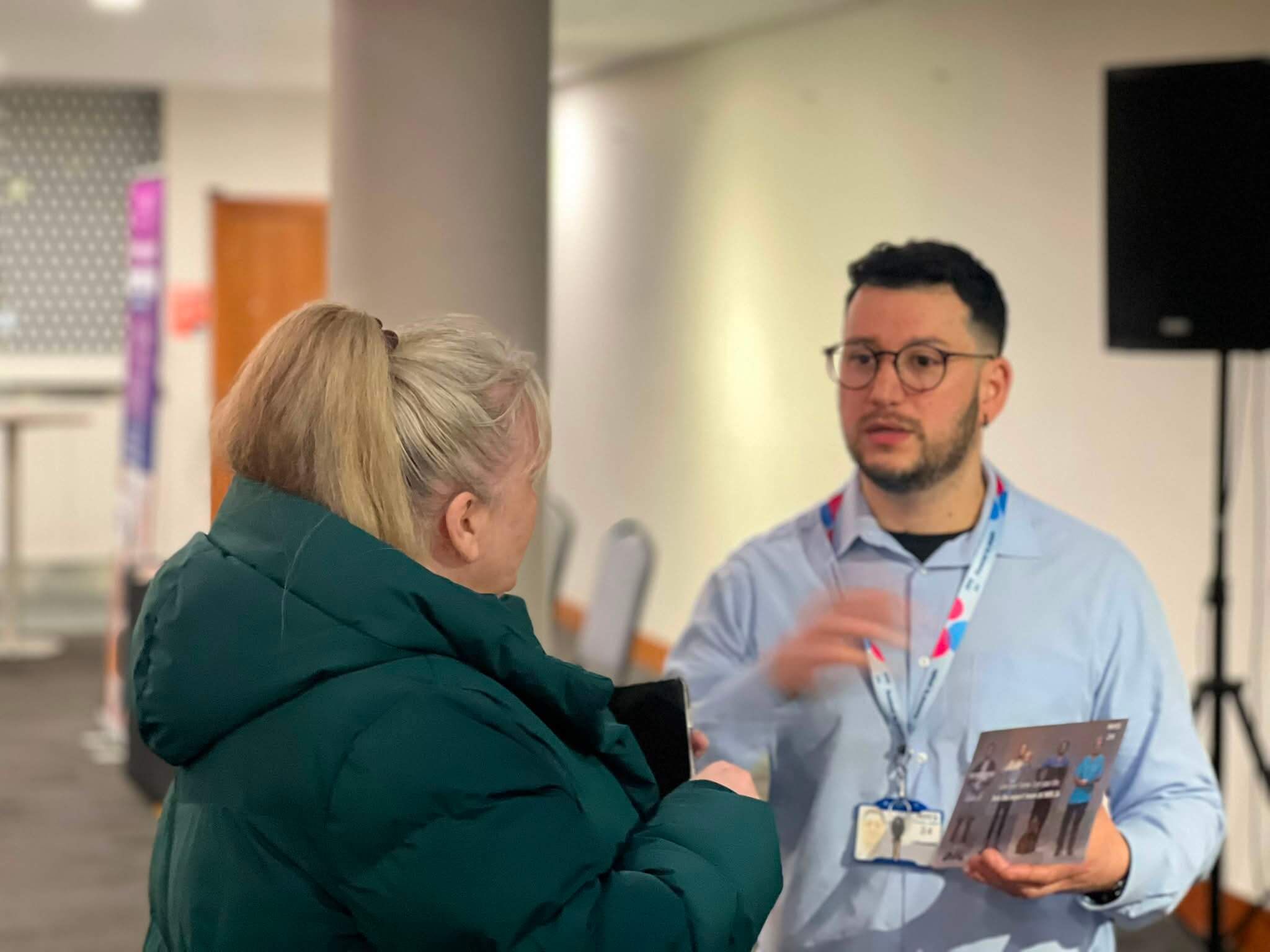 NHS24 at our event in Edinburgh