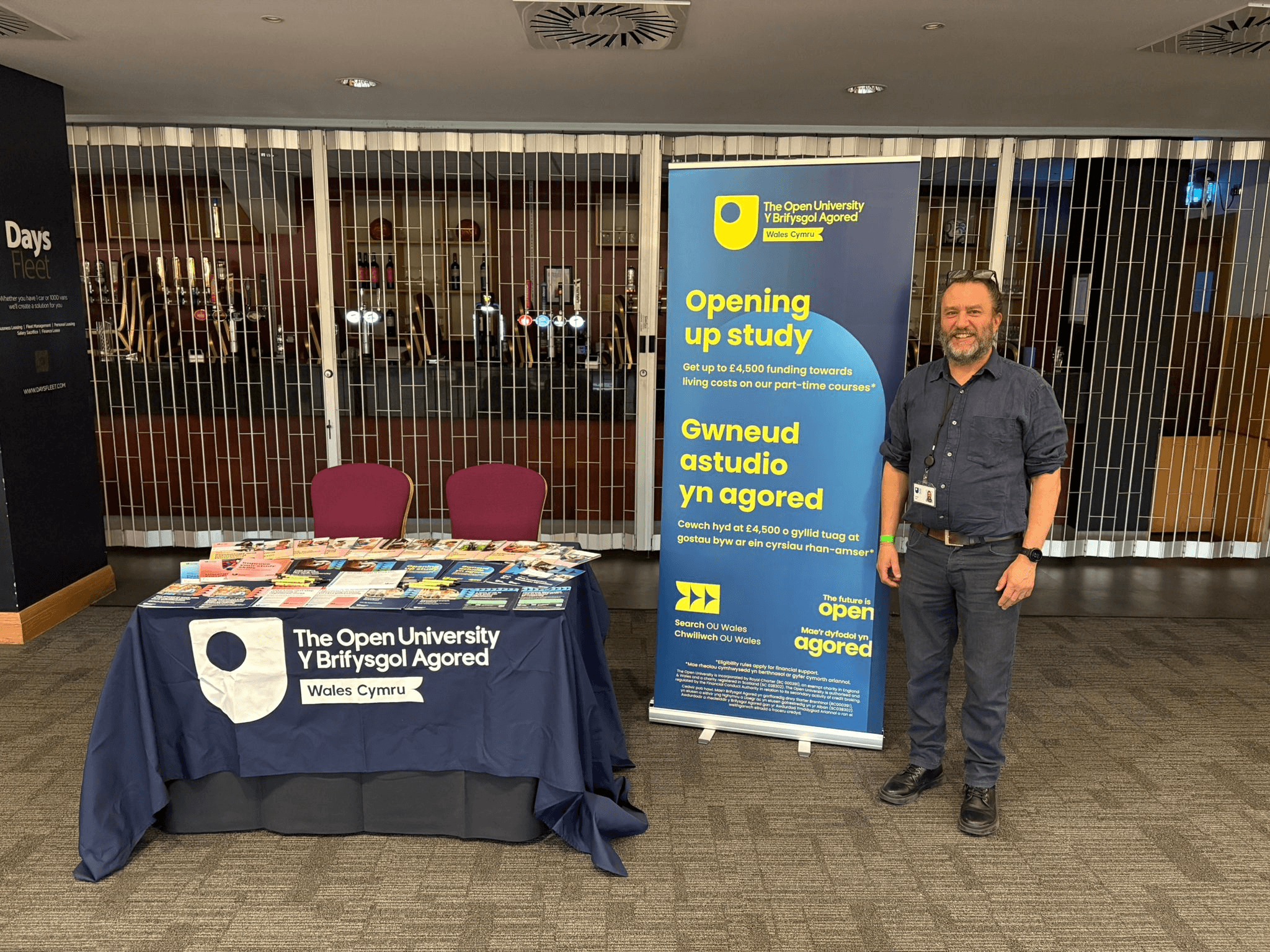 Open University  at our event in Swansea