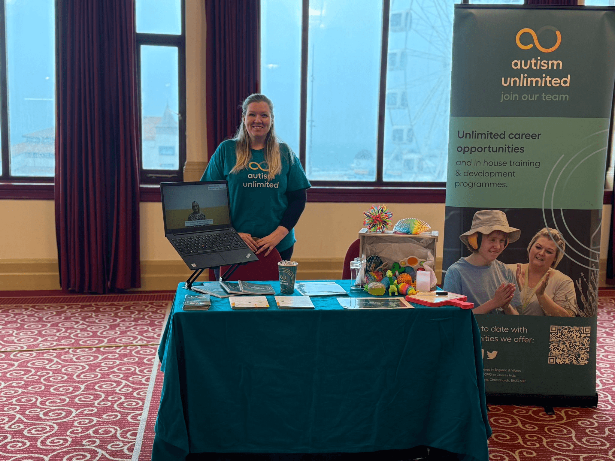 Autism Unlimited at our event in Bournemouth