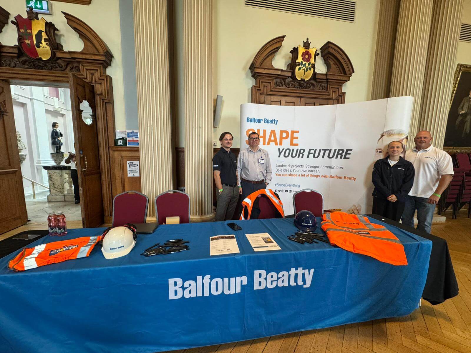 Balfour Beatty at our event in Colchester