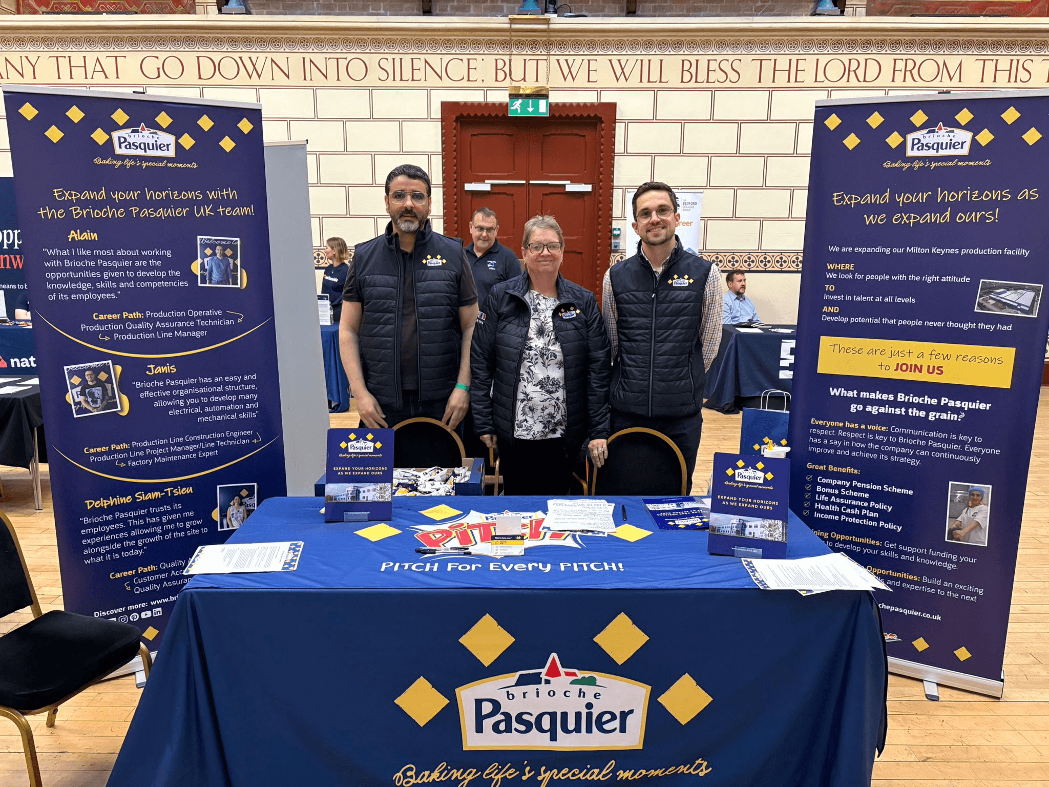 Brioche Pasquier UK Ltd at our event in Northampton