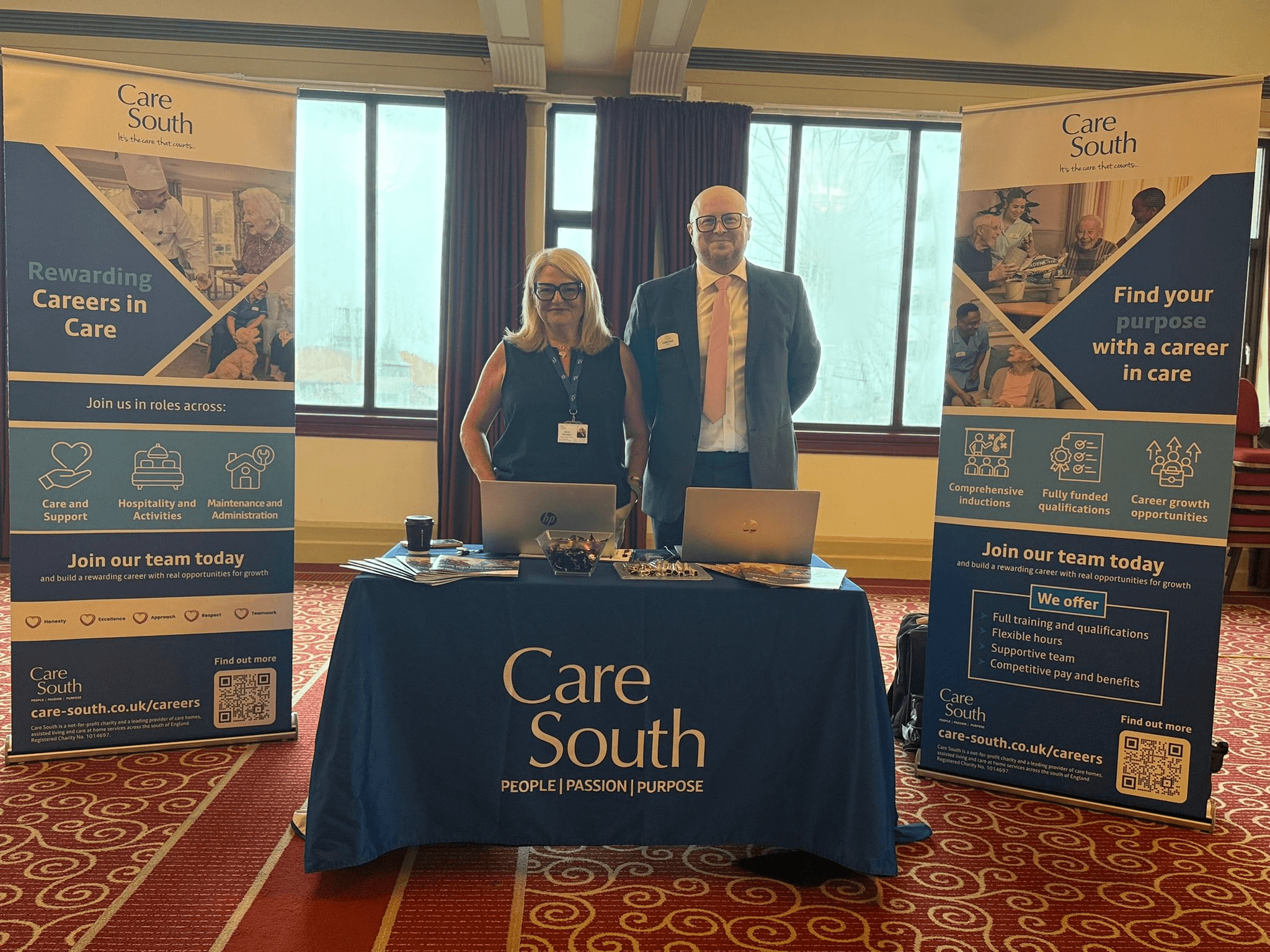Care South at our event in Bournemouth