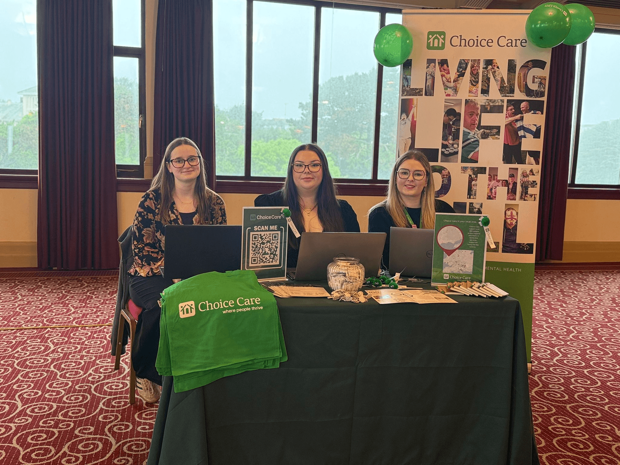 Choice Care at our event in Bournemouth