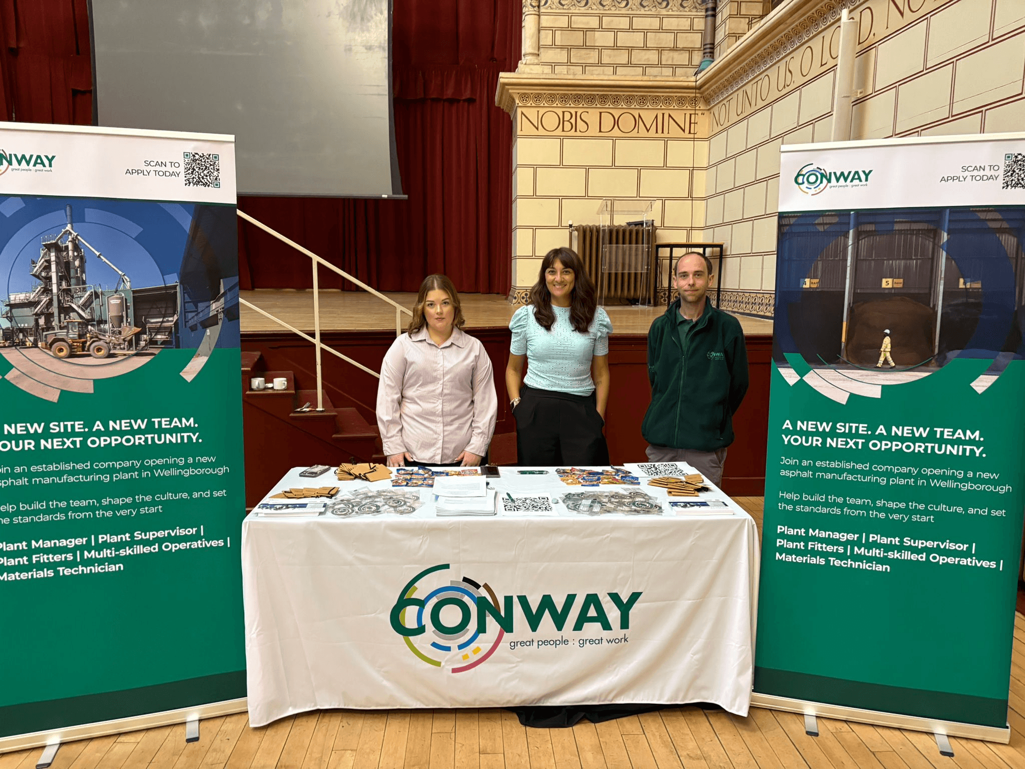 Conway at our event in Northampton