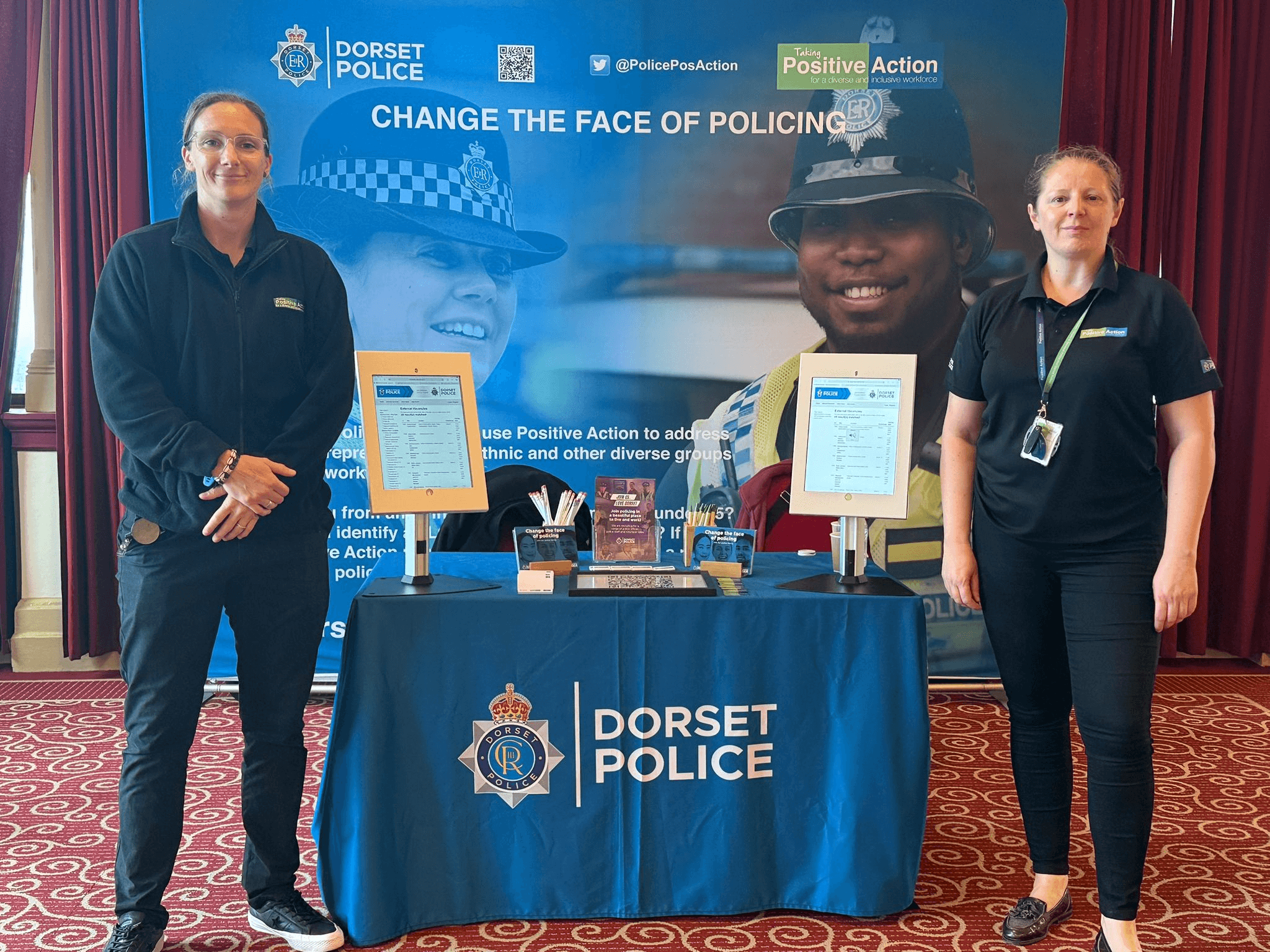 Dorset Police at our event in Bournemouth