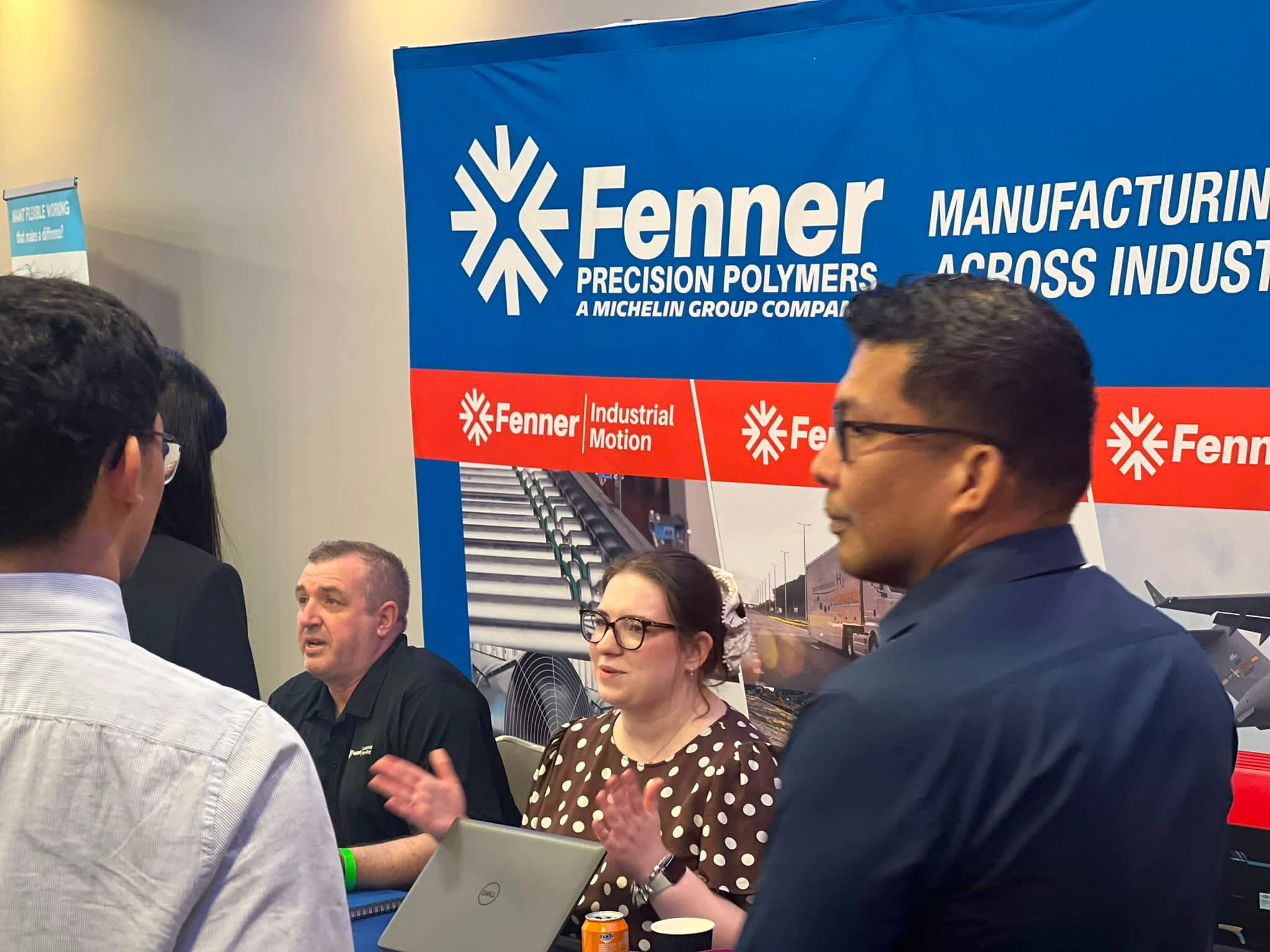Fenner Precision Polymers at our event in Lincoln