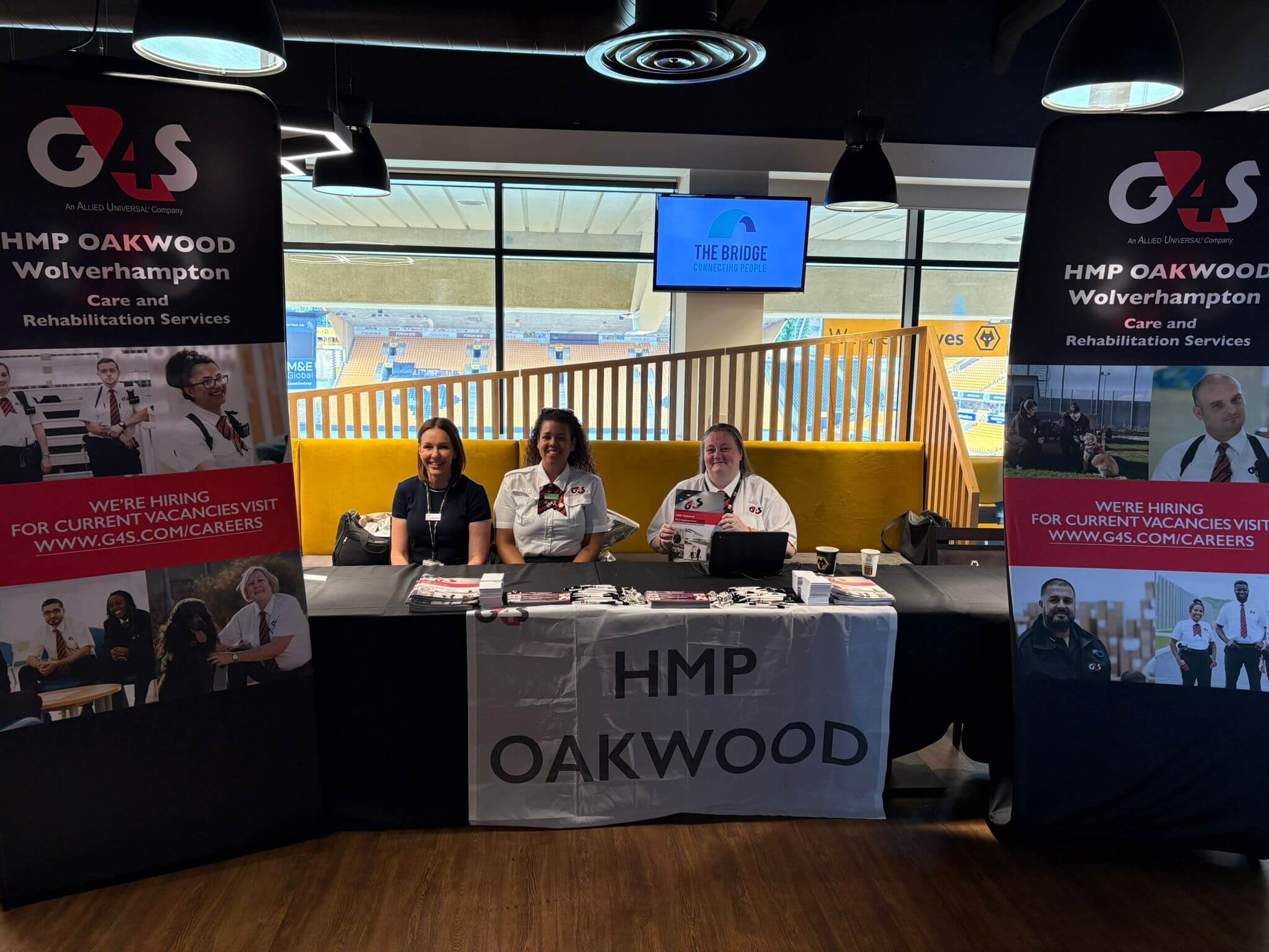 HMP Oakwood at our event in Wolverhampton