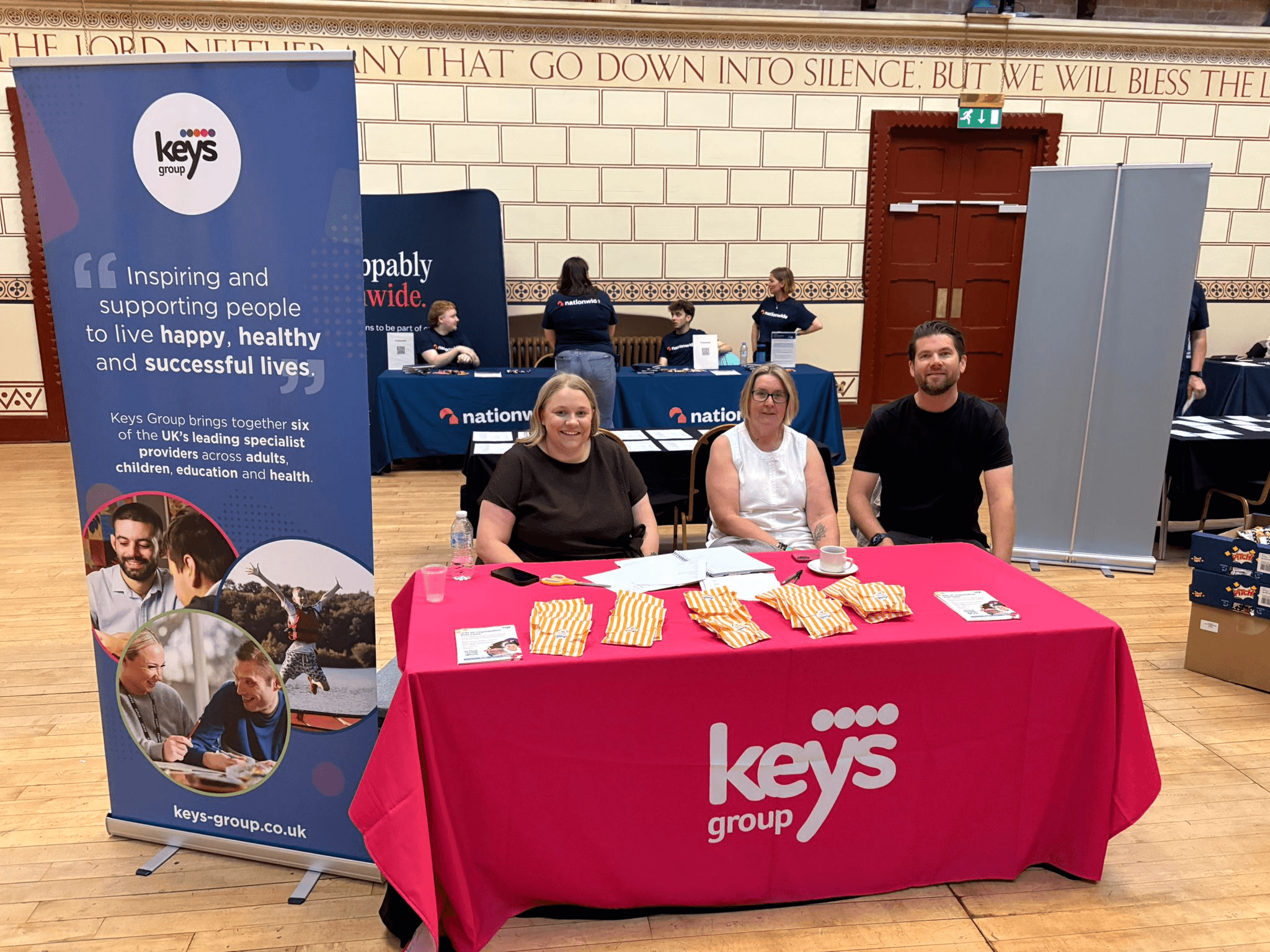 Keys Group at our event in Northampton