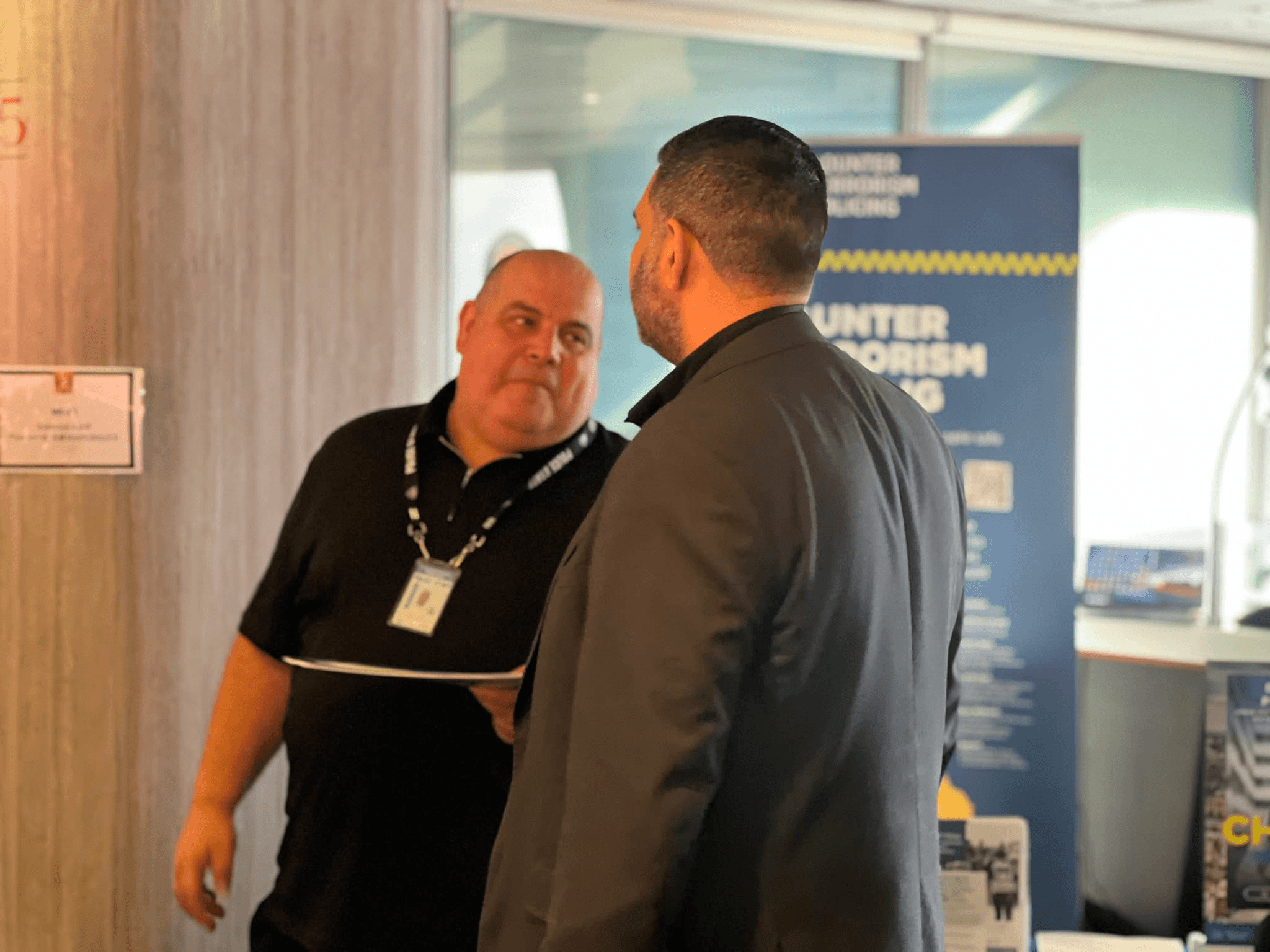 Metropolitan Police Service at our event in London (The Valley)