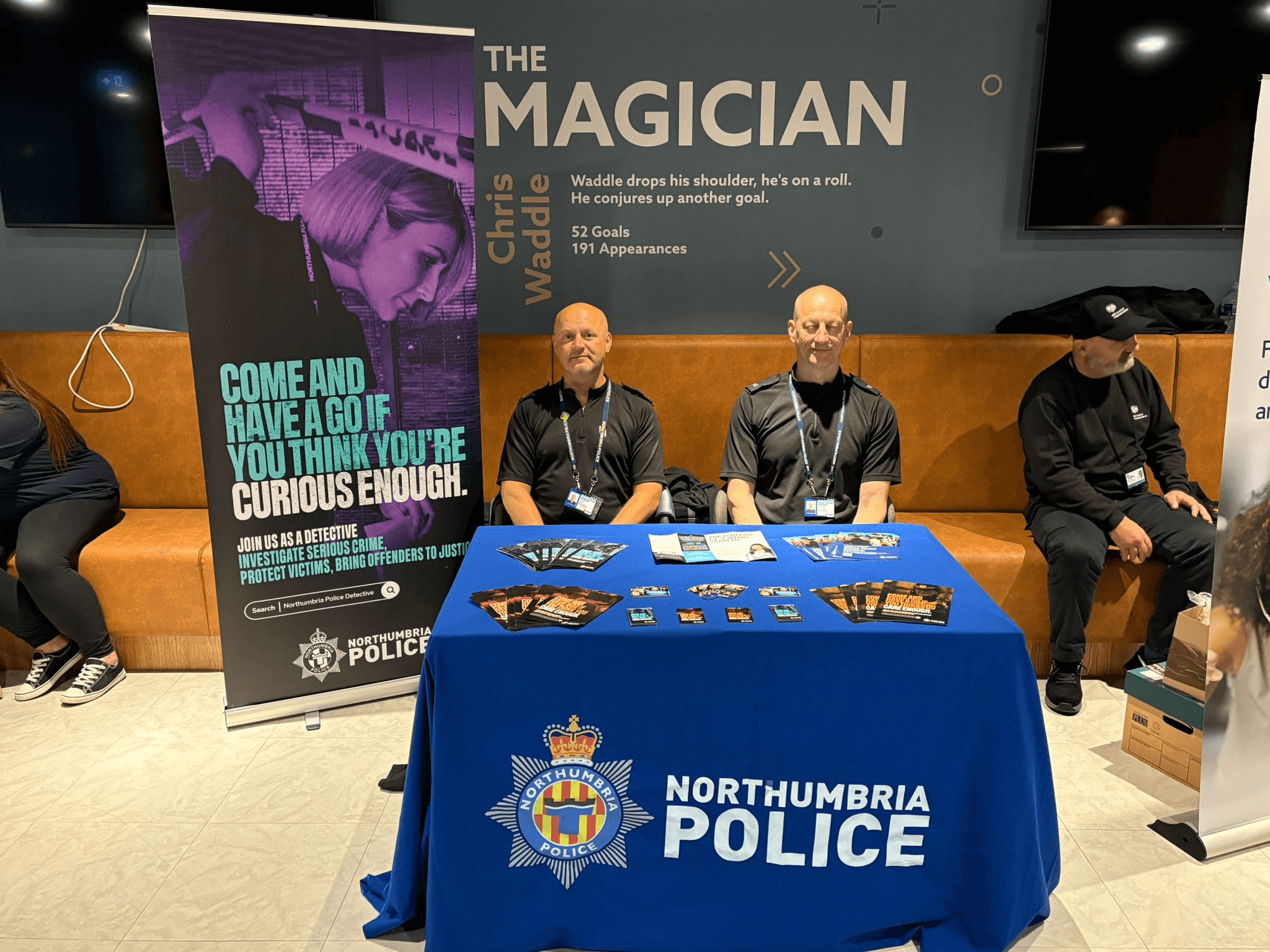 Northumbria Police at our event in Newcastle
