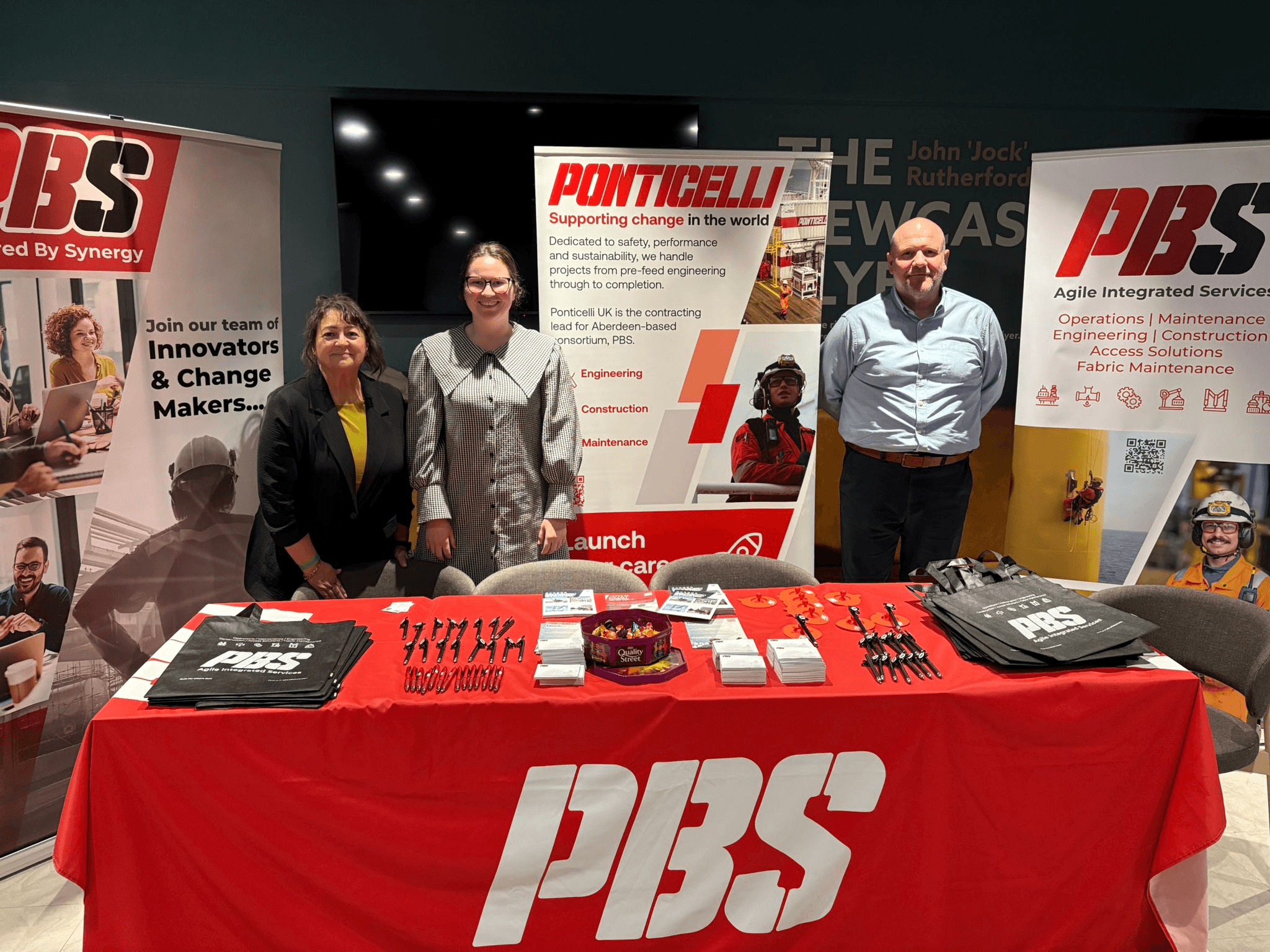 PBS at our event in Newcastle