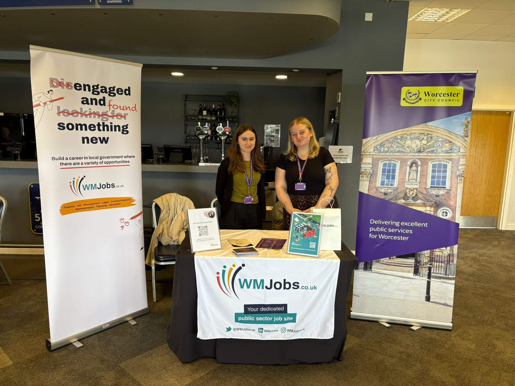 WM Jobs at our event in Worcester