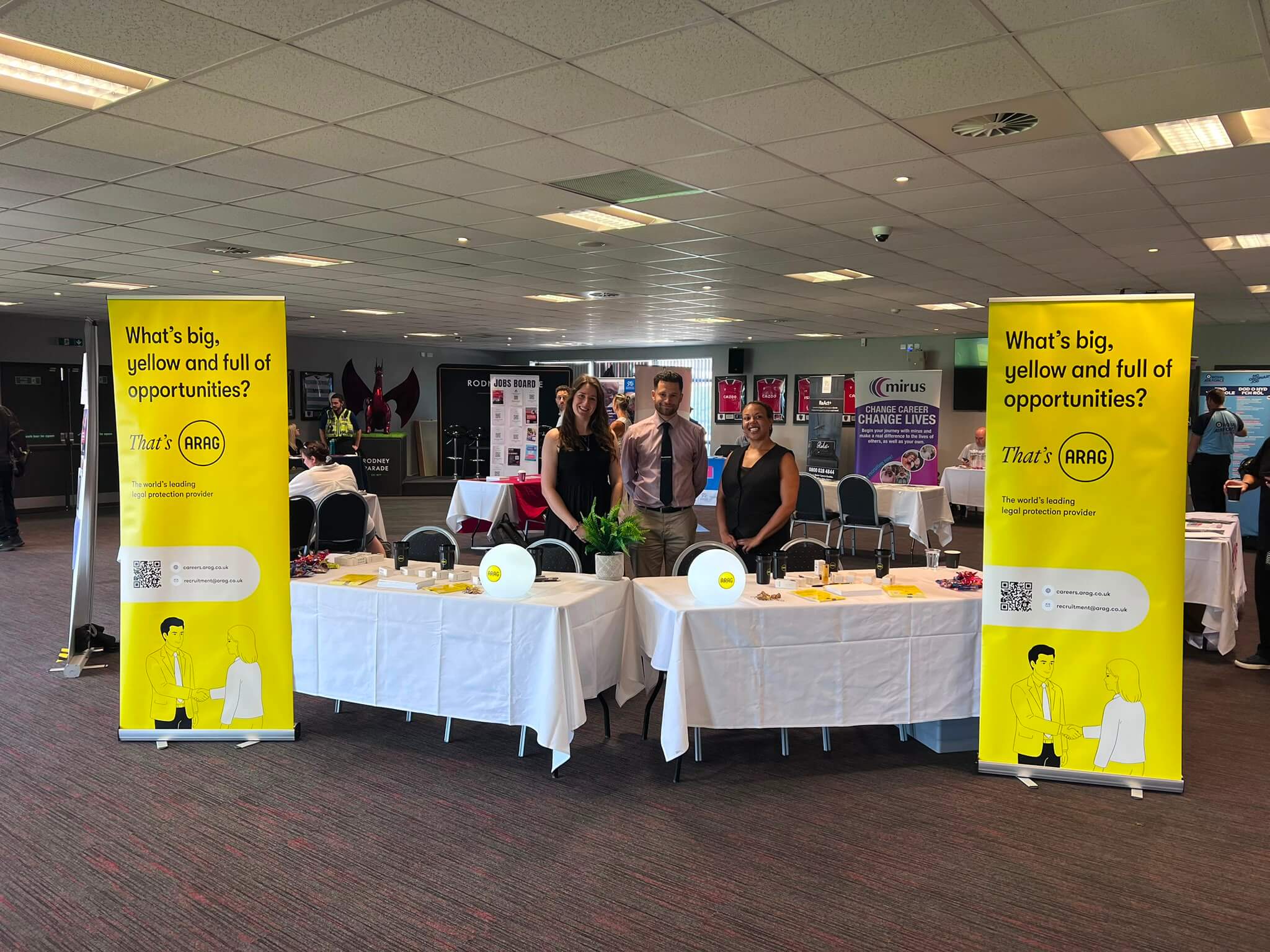 ARAG Group at our event in Newport