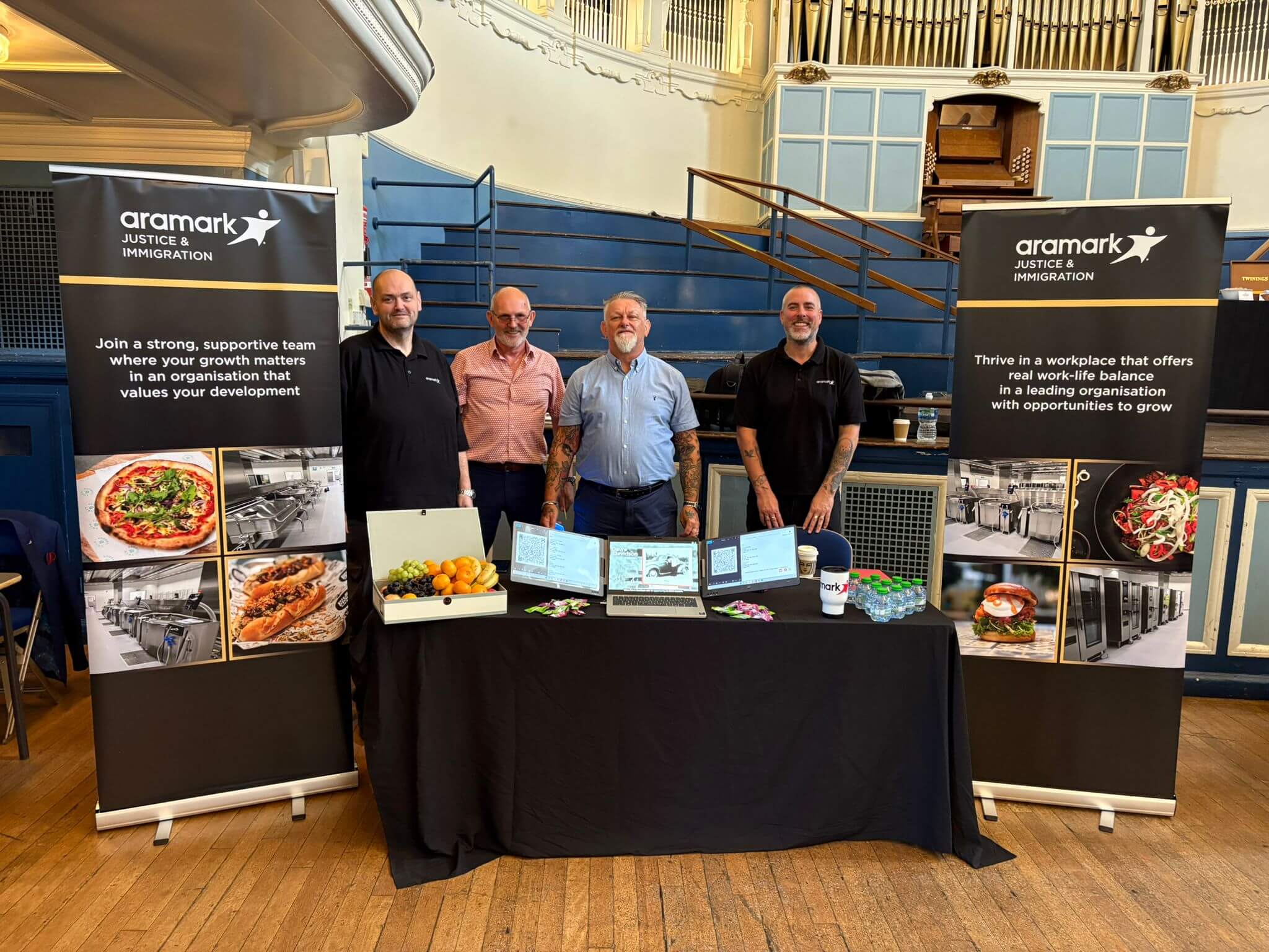 Aramark at our event in Oxford