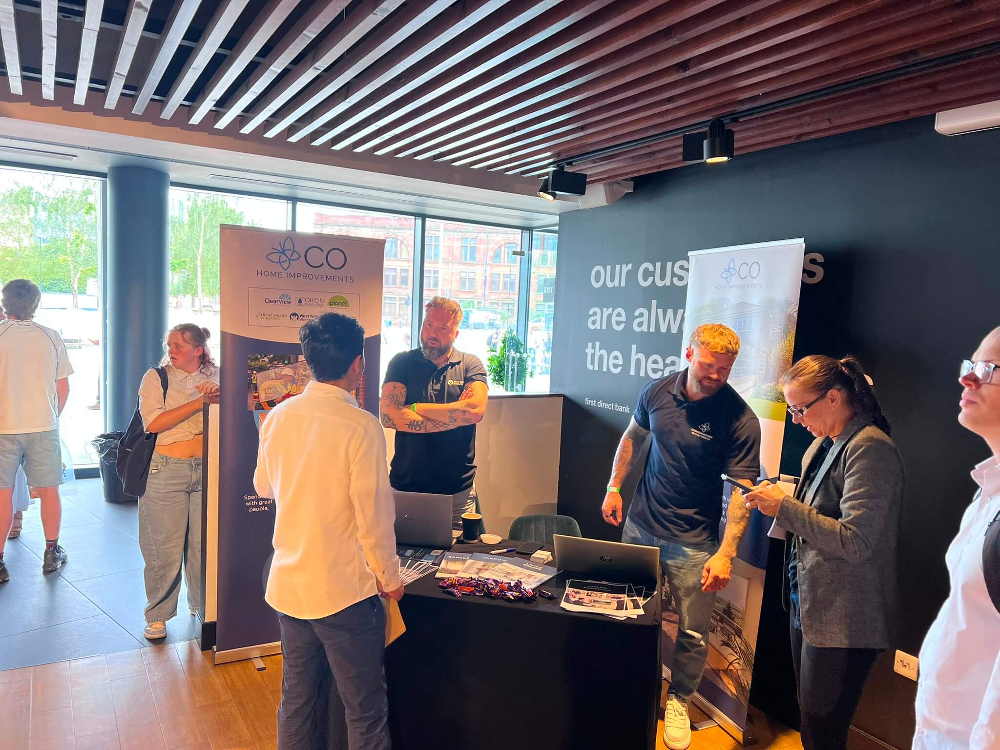 Conservatory Outlet Group at our event in Leeds