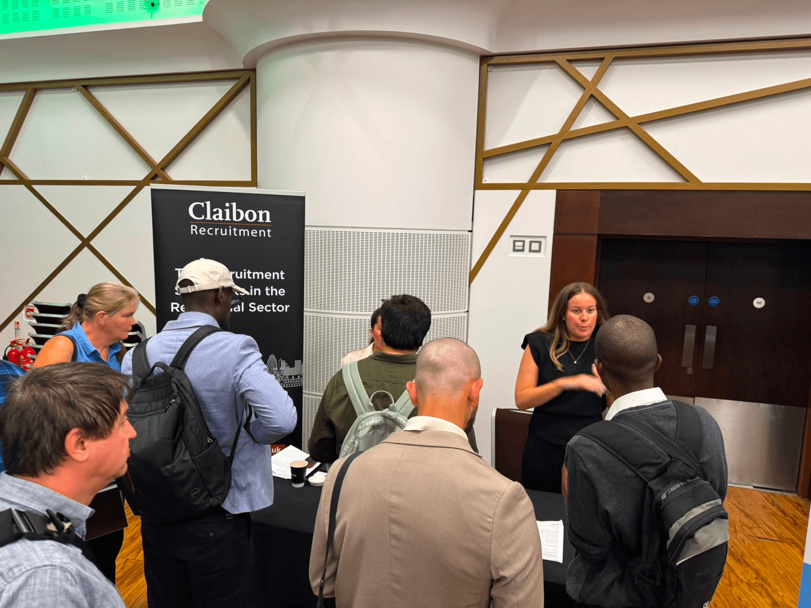 Claibon Recruitment at our event in London (Allianz Stadium)