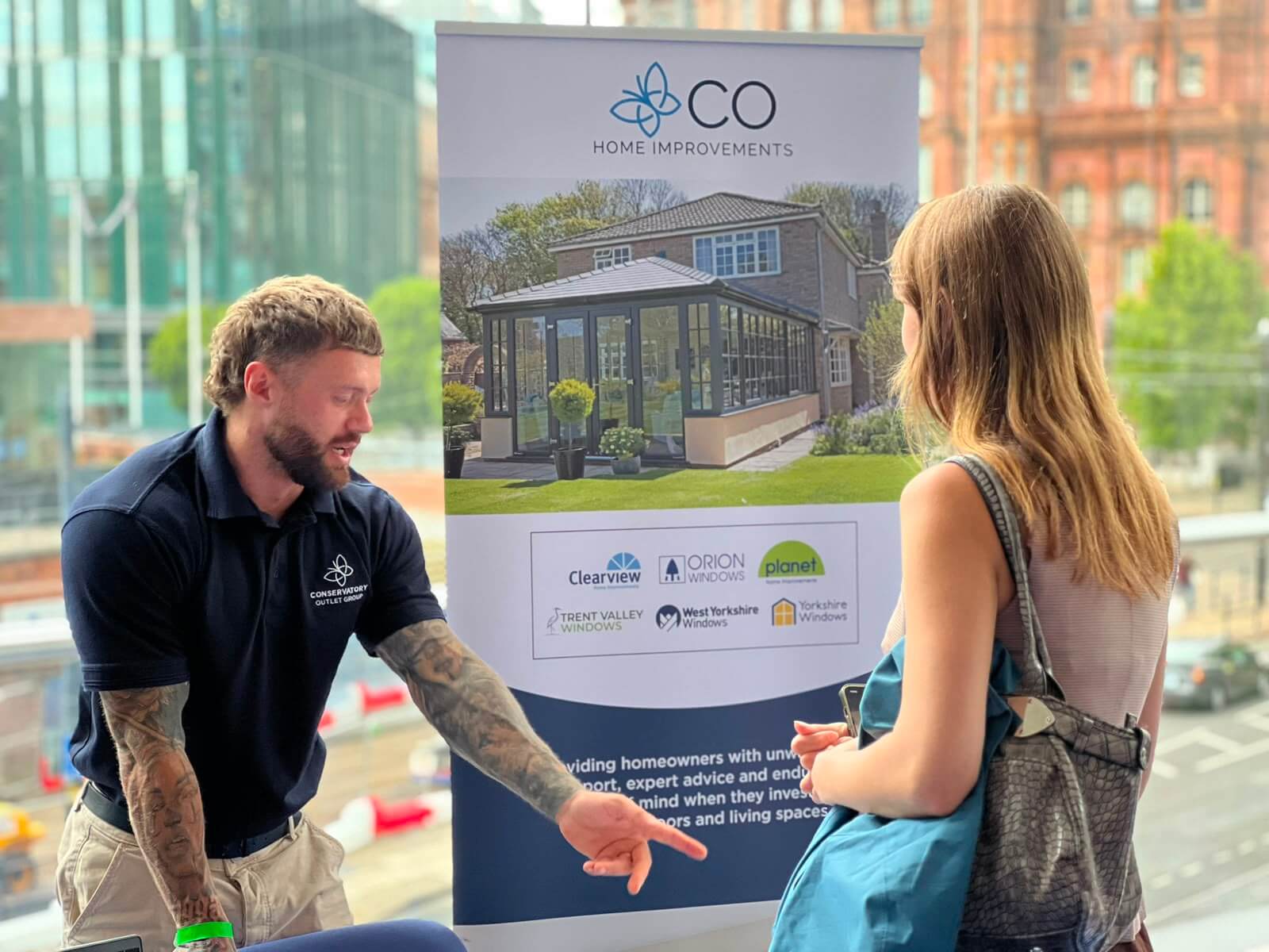 Conservatory Outlet Group at our event in Manchester