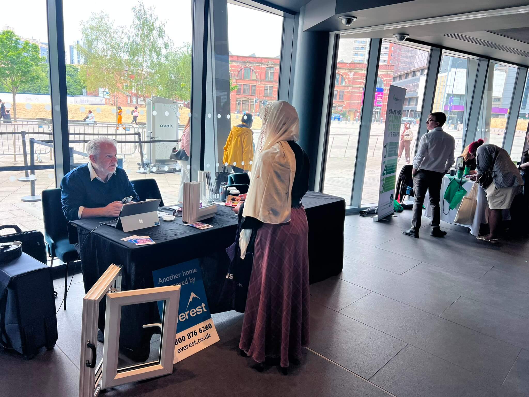 Everest at our event in Leeds