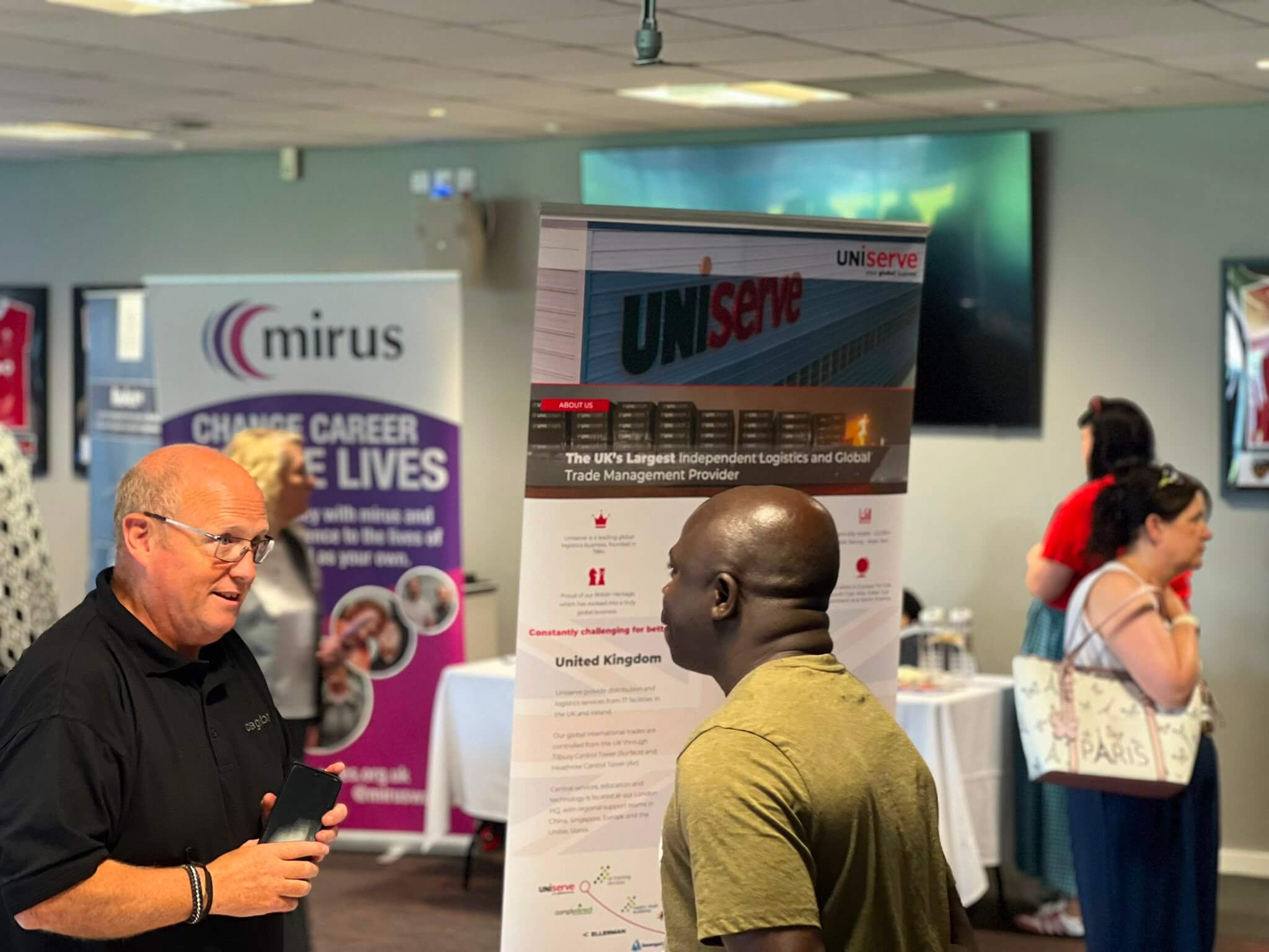 GB Global at our event in Newport