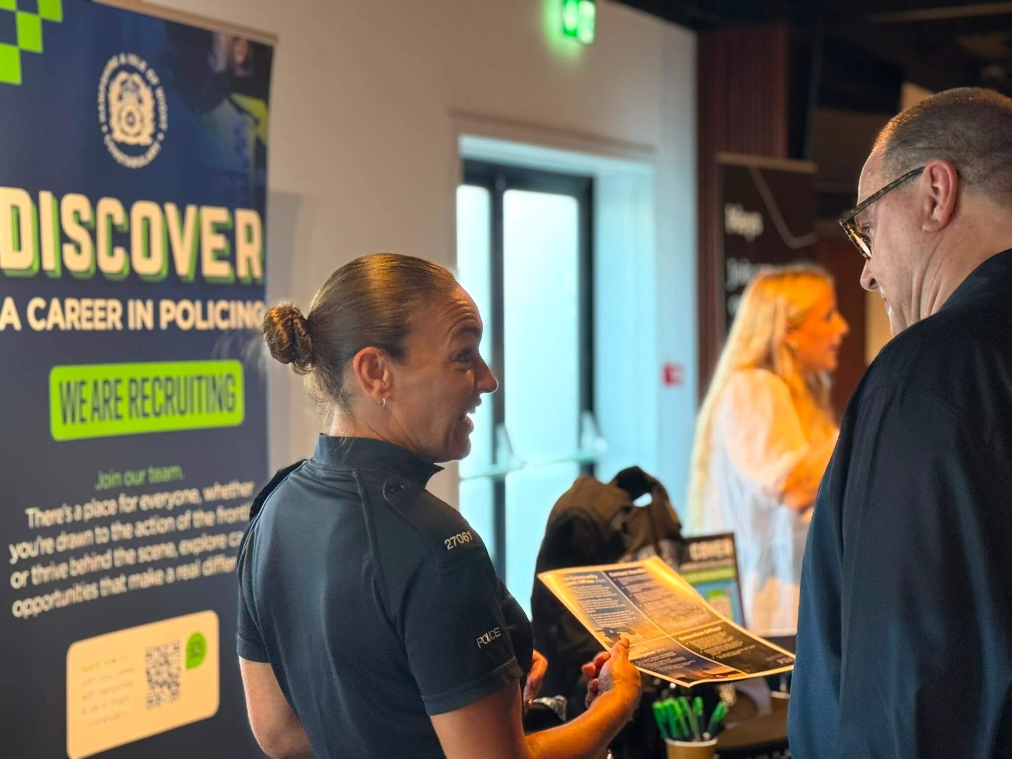 Hampshire Police at our event in Portsmouth