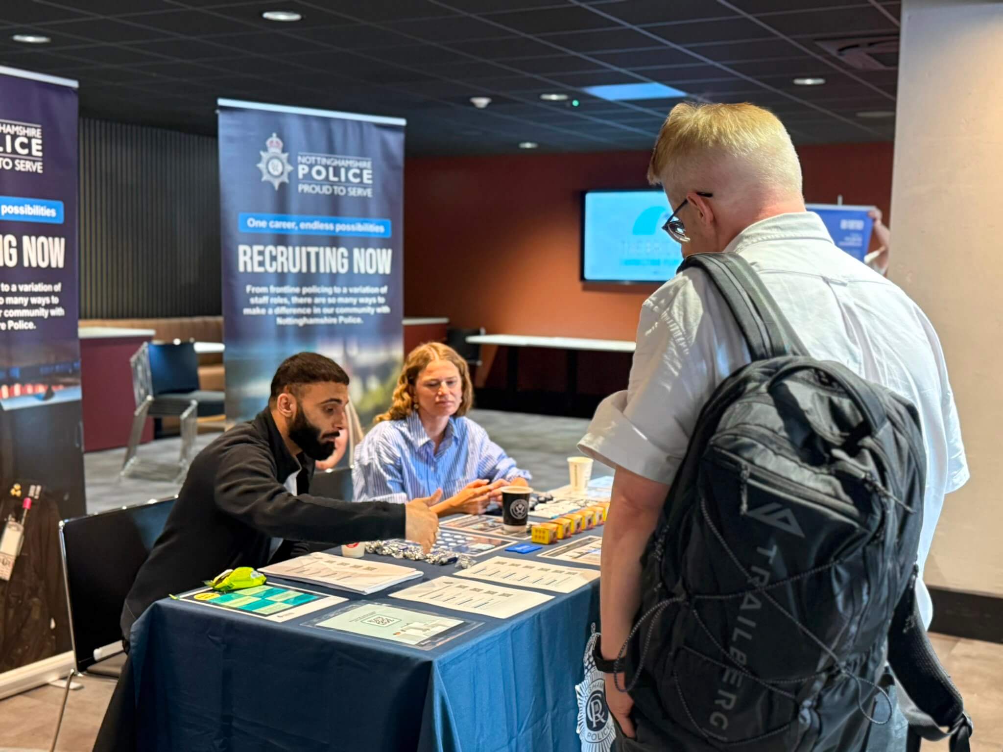 Nottinghamshire Police at our event in Sheffield