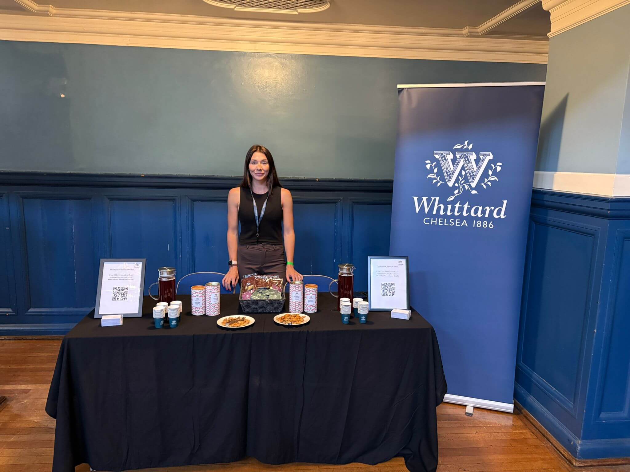 Whittard of Chelsea at our event in Oxford