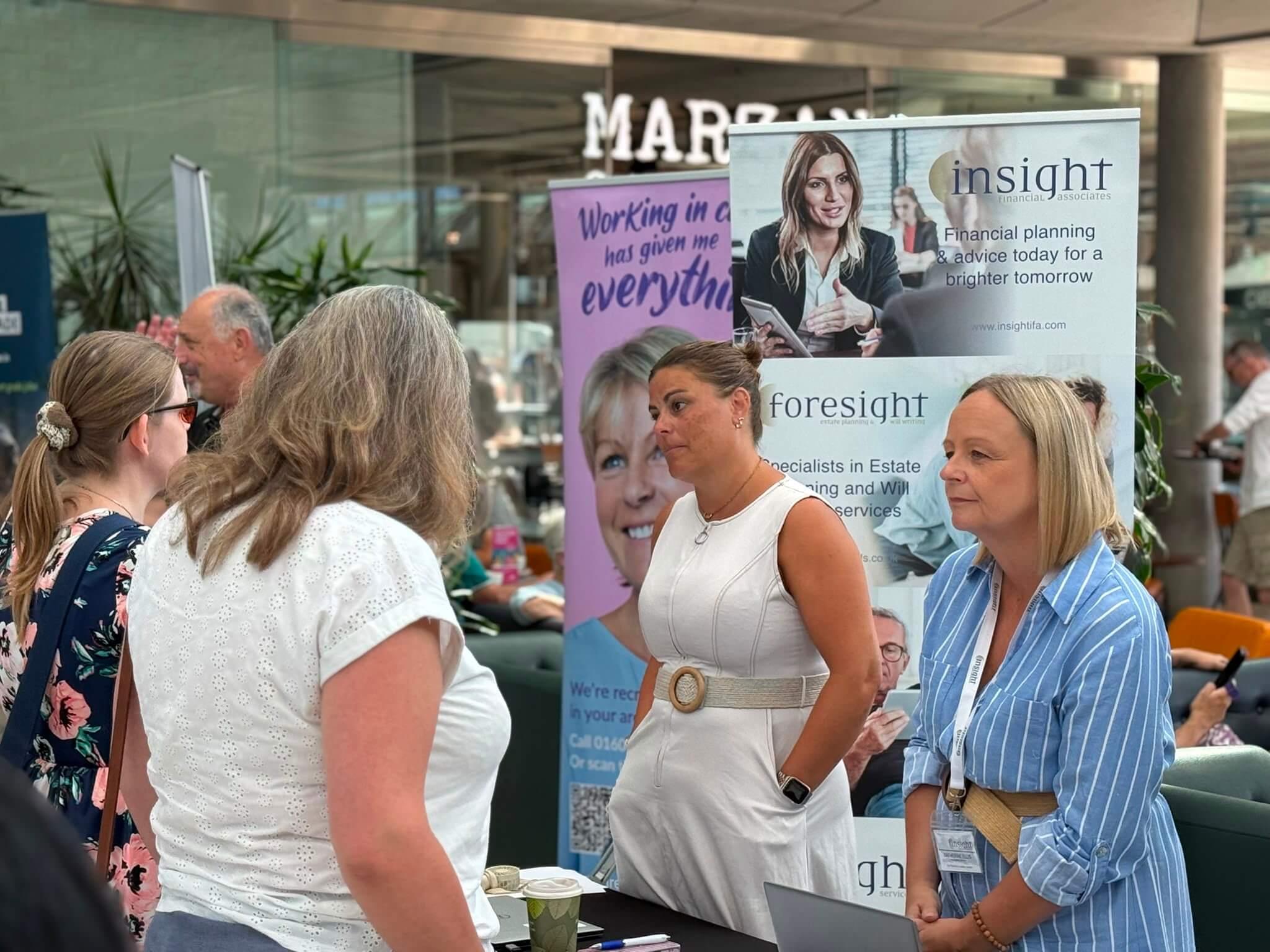 Insight Financial Associates at our event in Norwich