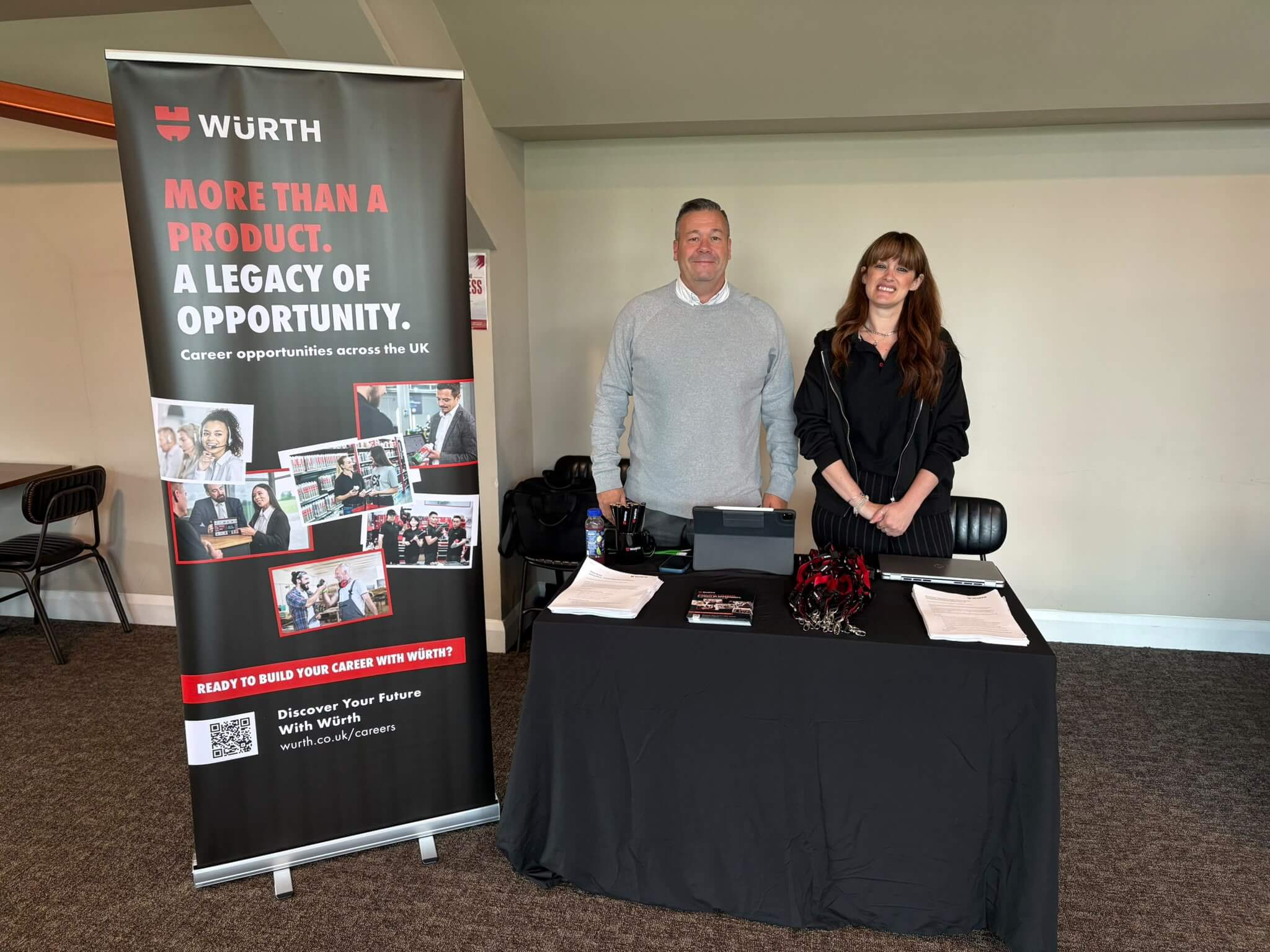 Würth at our event in Stevenage