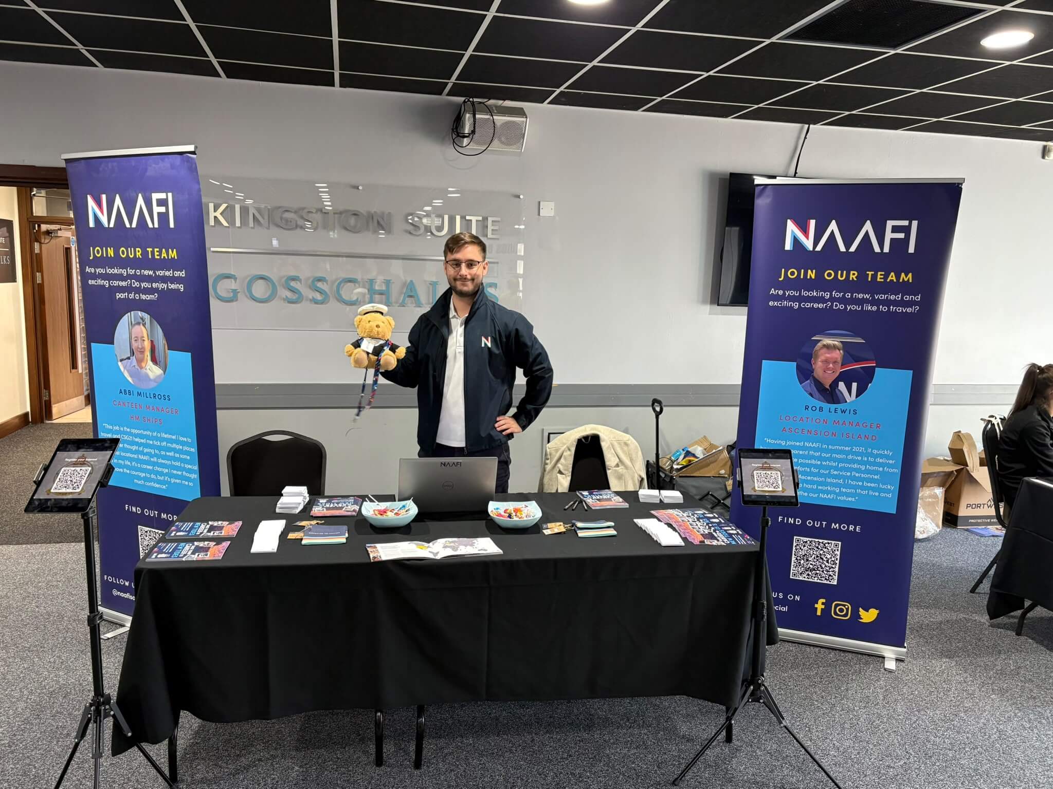 NAAFI at our event in Hull