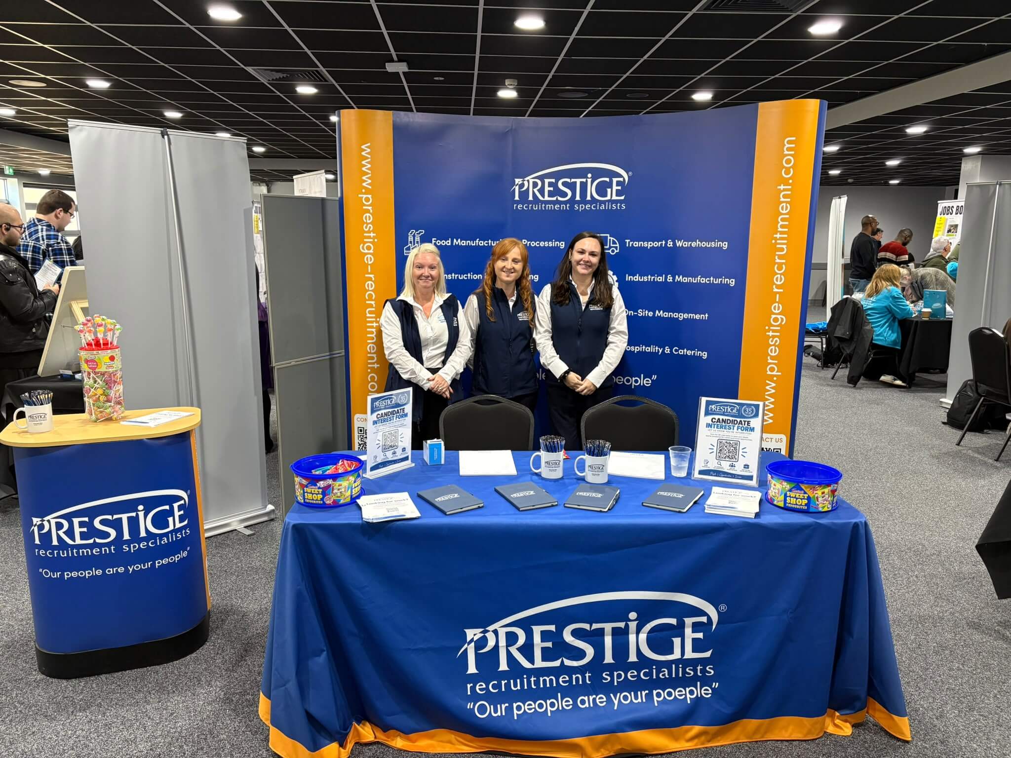 Prestige Recruitment at our event in Hull